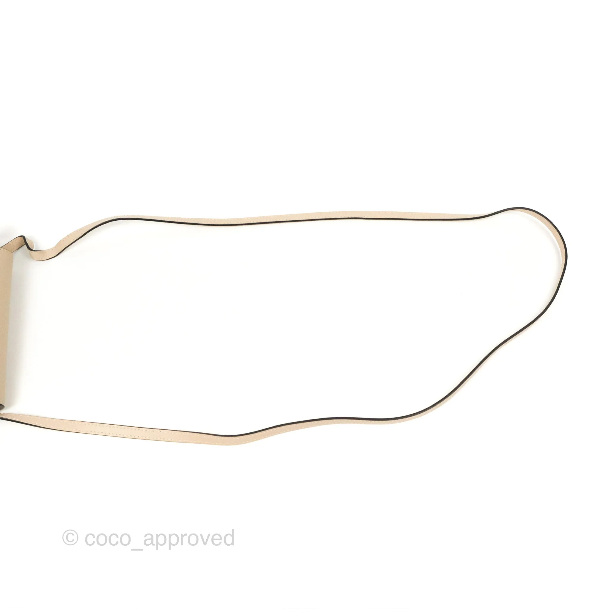 Loewe Mini Dual Gate Bag Sand Pebbled Grain Calfskin