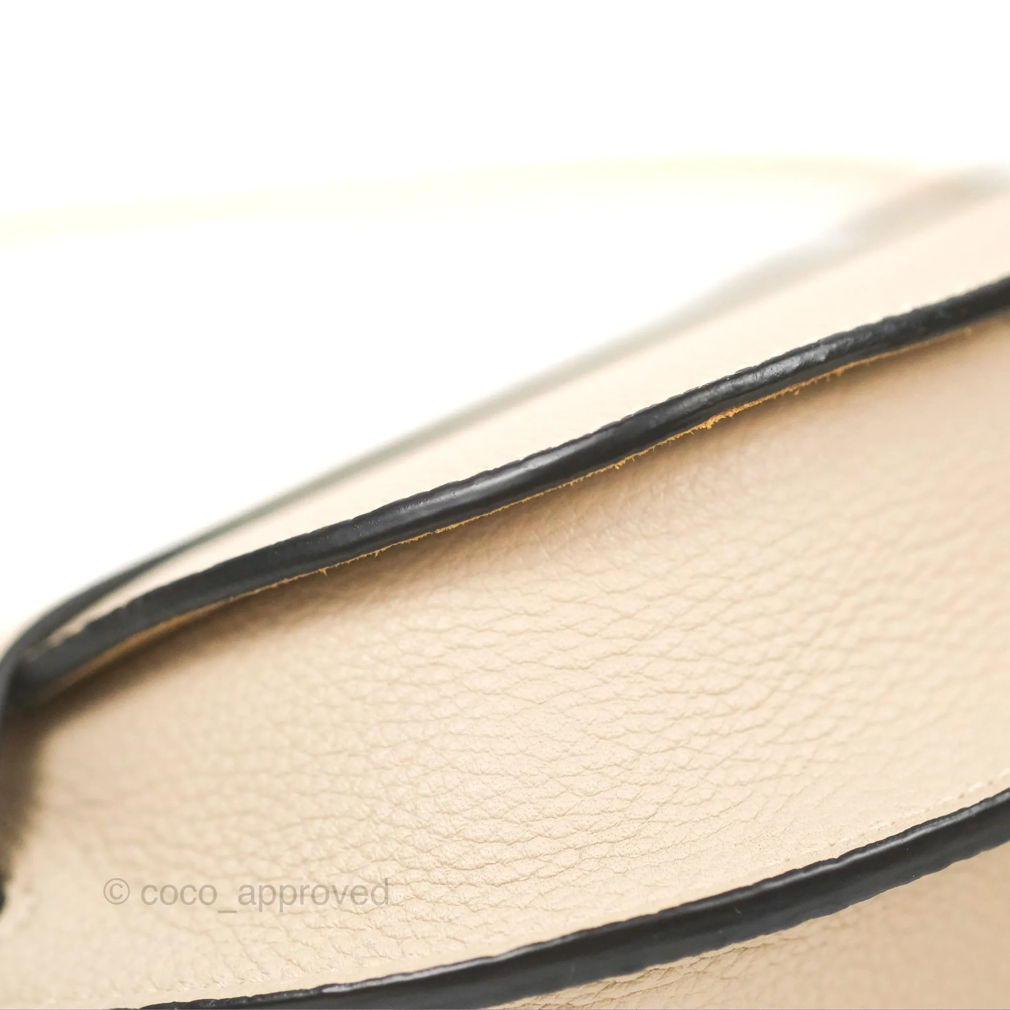Loewe Mini Dual Gate Bag Sand Pebbled Grain Calfskin