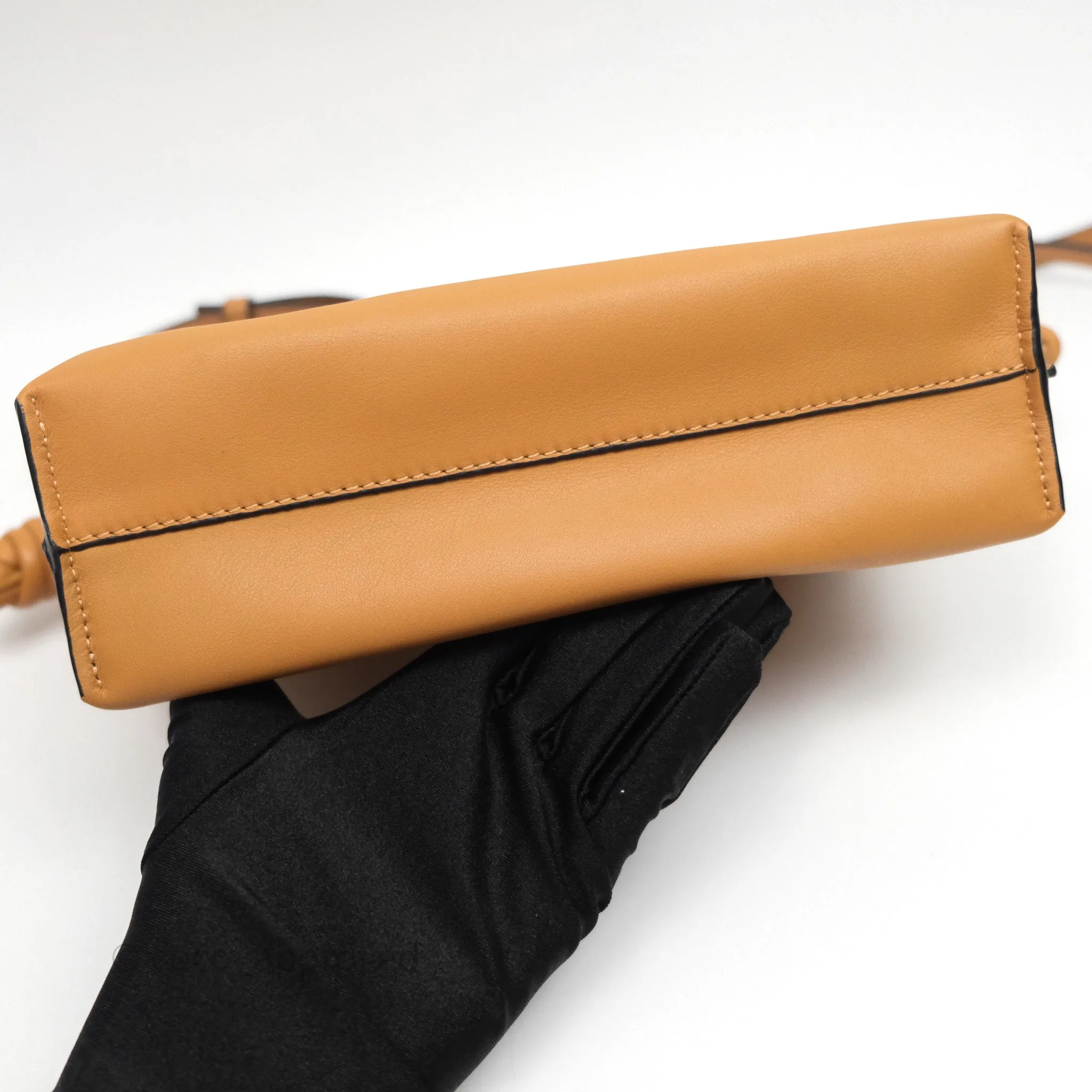 Loewe Mini Flamenco Clutch Nappa Calfskin Warm Desert