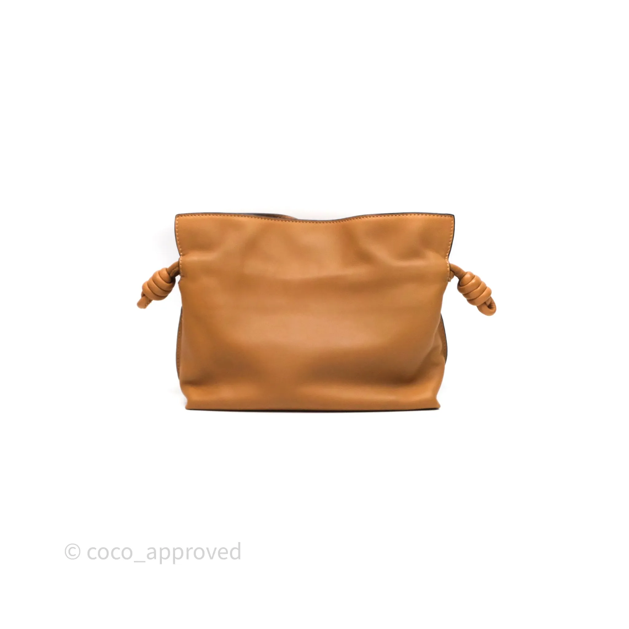 Loewe Mini Flamenco Clutch Nappa Calfskin Warm Desert