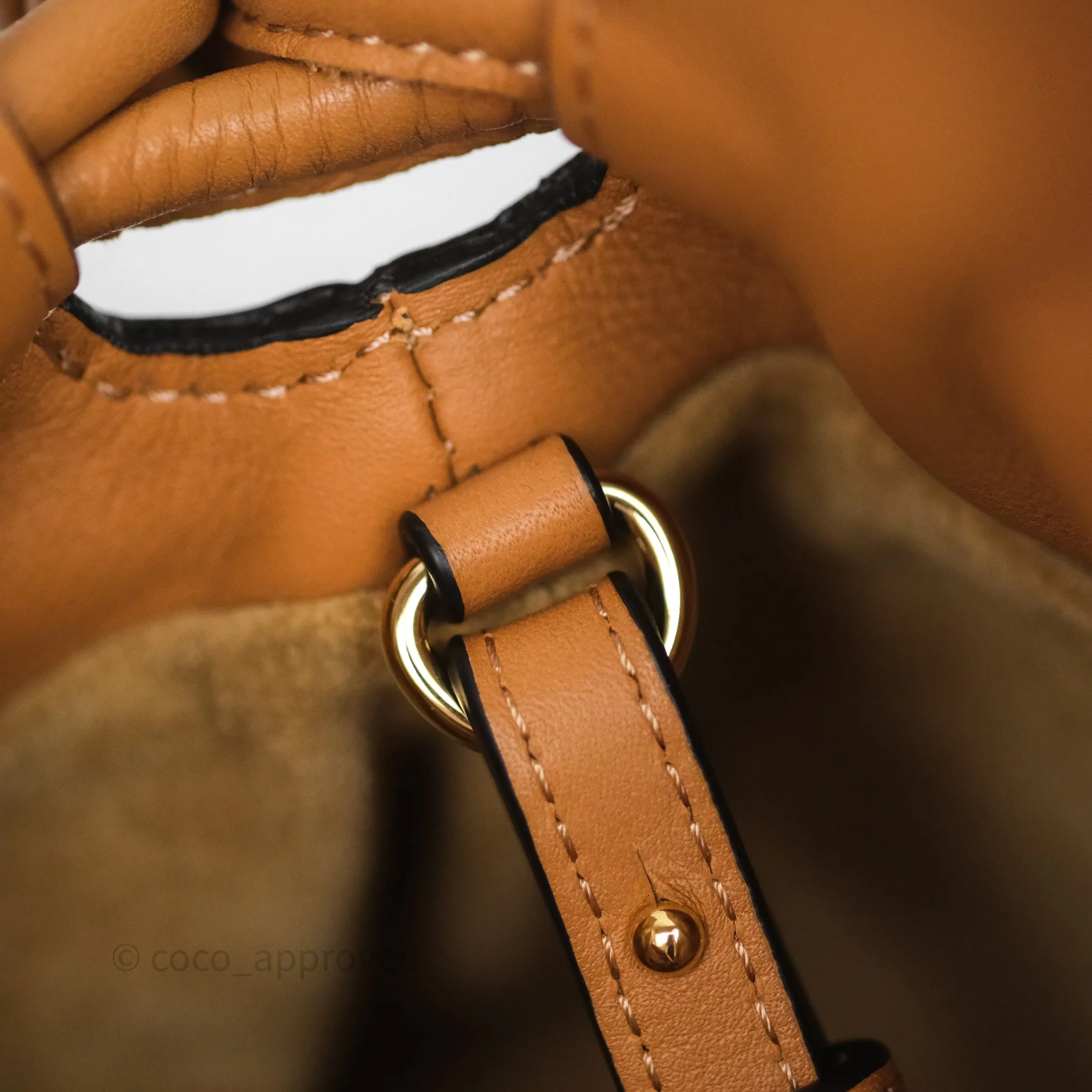Loewe Mini Flamenco Clutch Nappa Calfskin Warm Desert