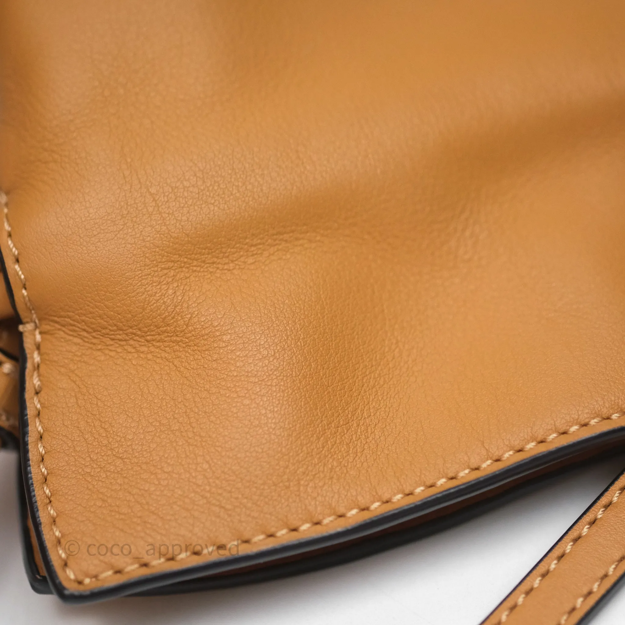 Loewe Mini Flamenco Clutch Nappa Calfskin Warm Desert