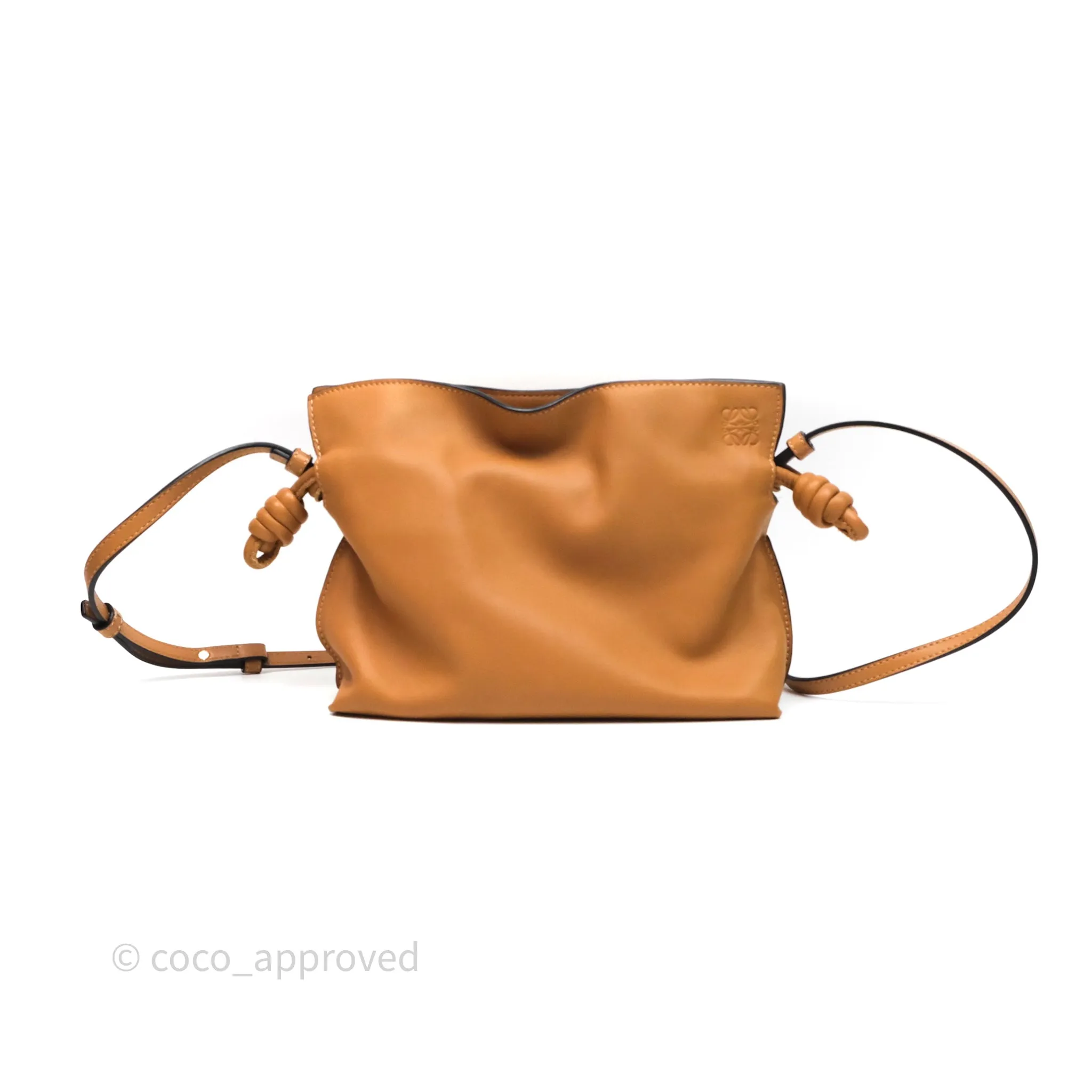 Loewe Mini Flamenco Clutch Nappa Calfskin Warm Desert
