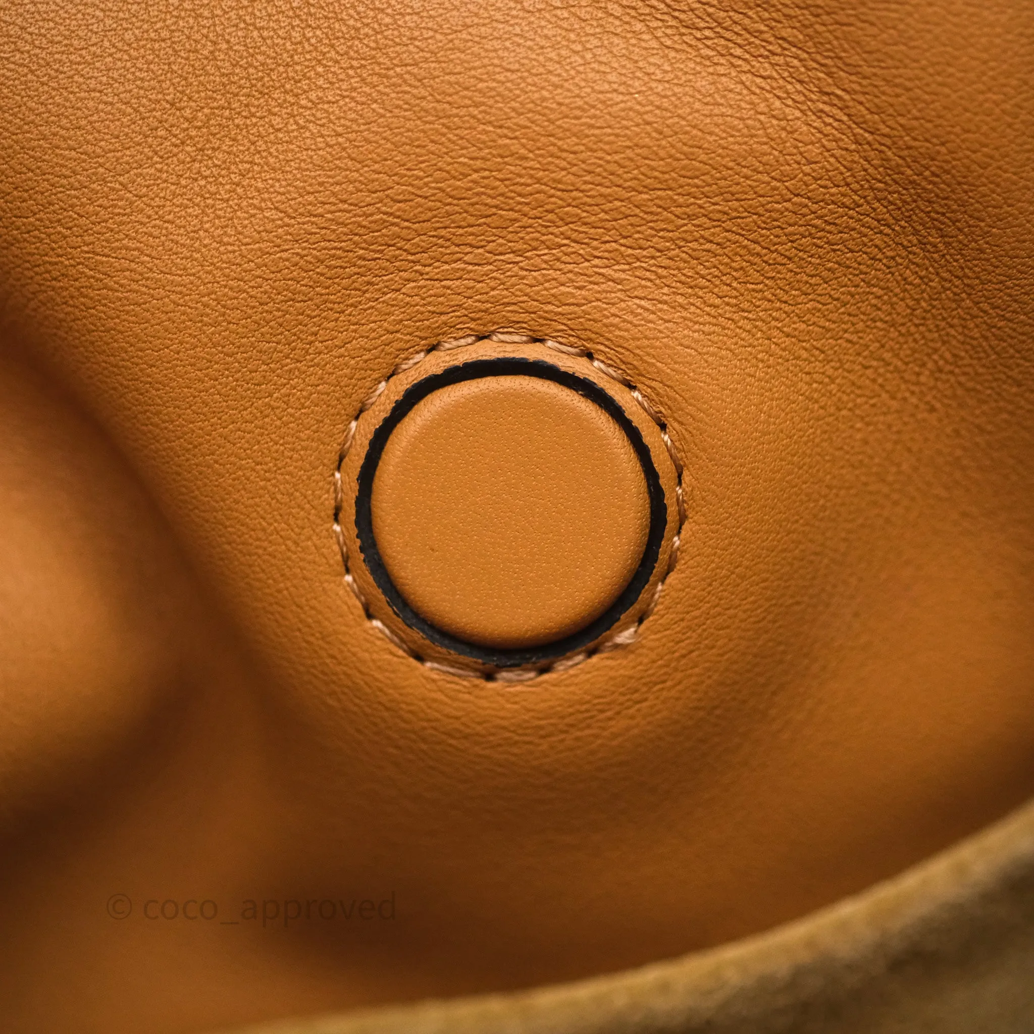 Loewe Mini Flamenco Clutch Nappa Calfskin Warm Desert