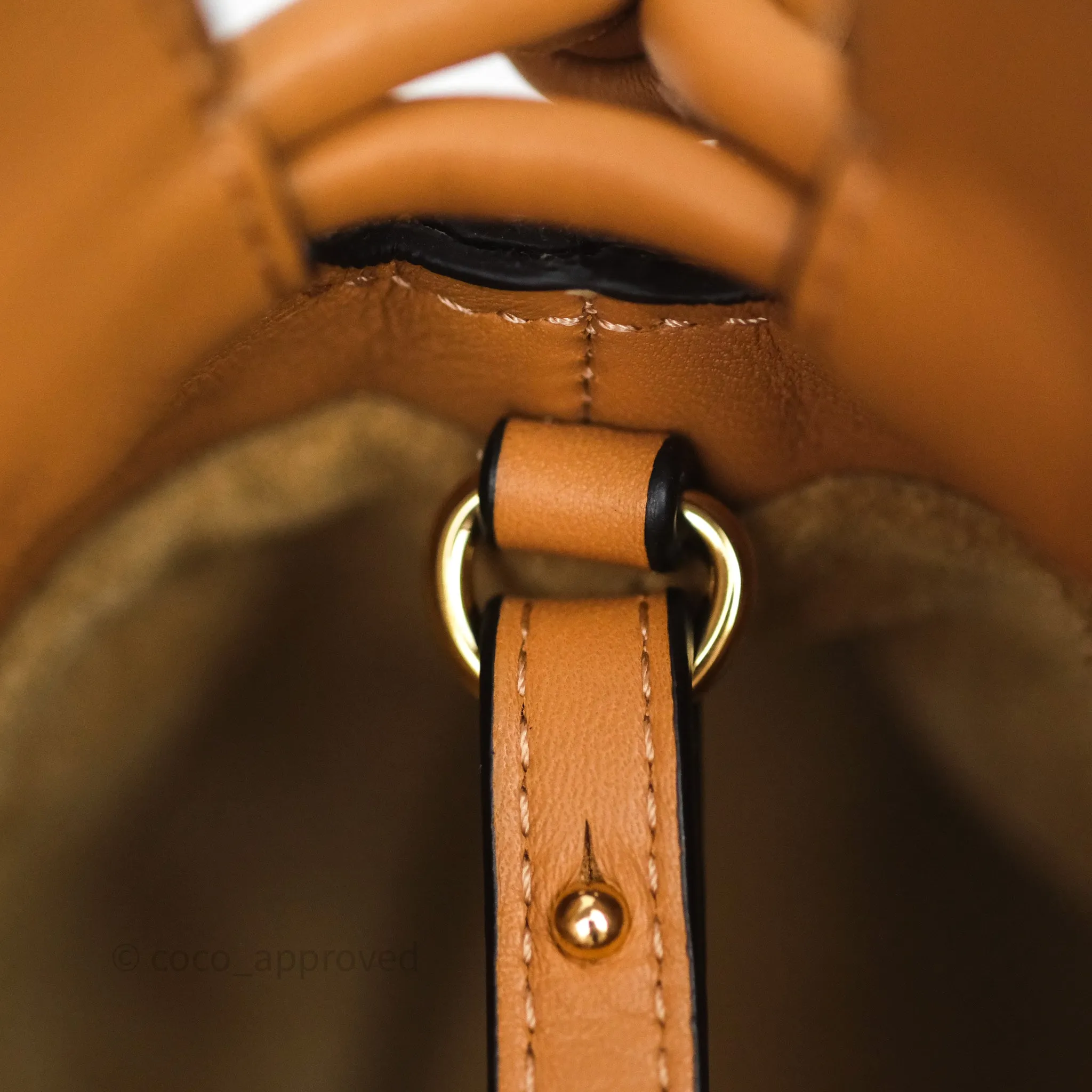 Loewe Mini Flamenco Clutch Nappa Calfskin Warm Desert