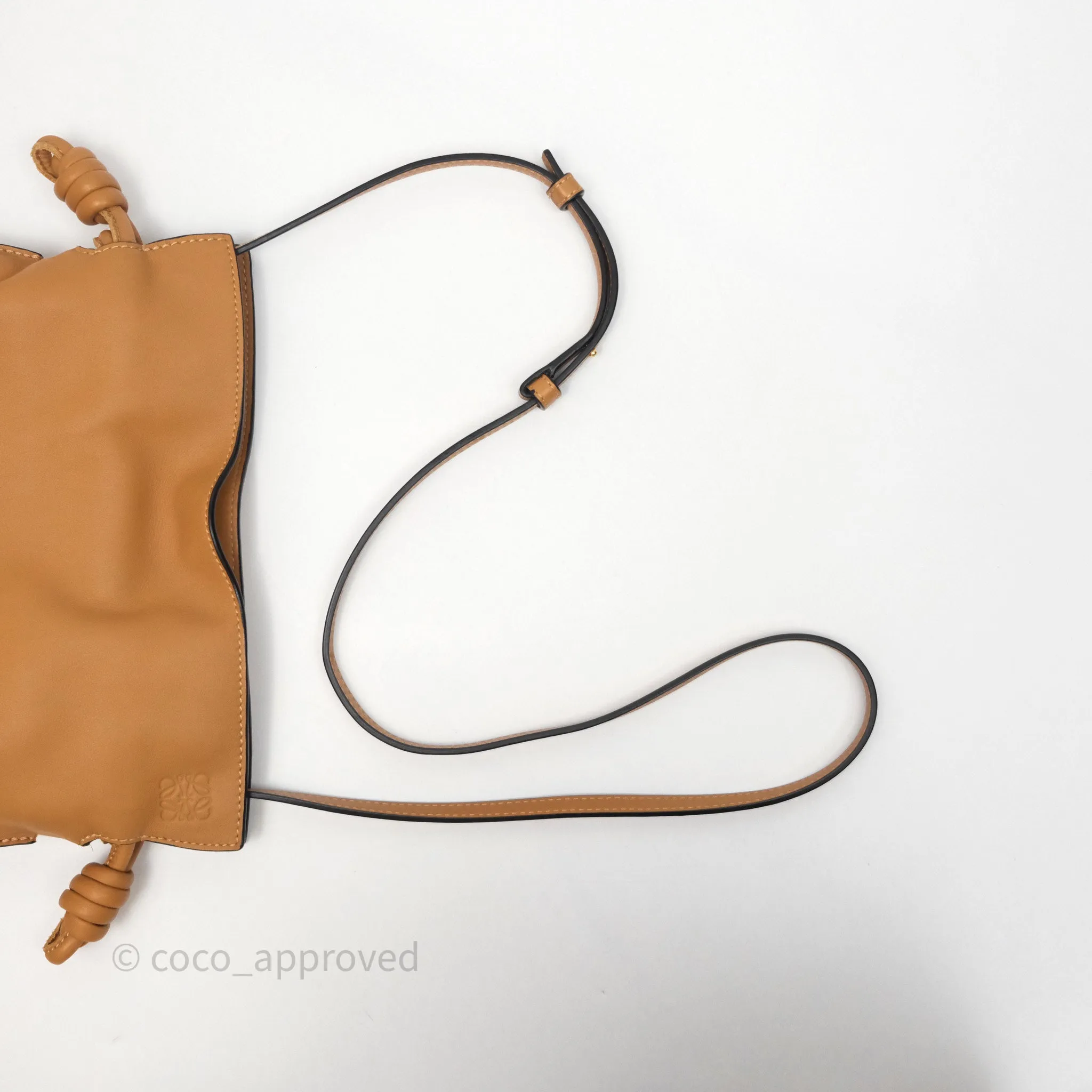 Loewe Mini Flamenco Clutch Nappa Calfskin Warm Desert