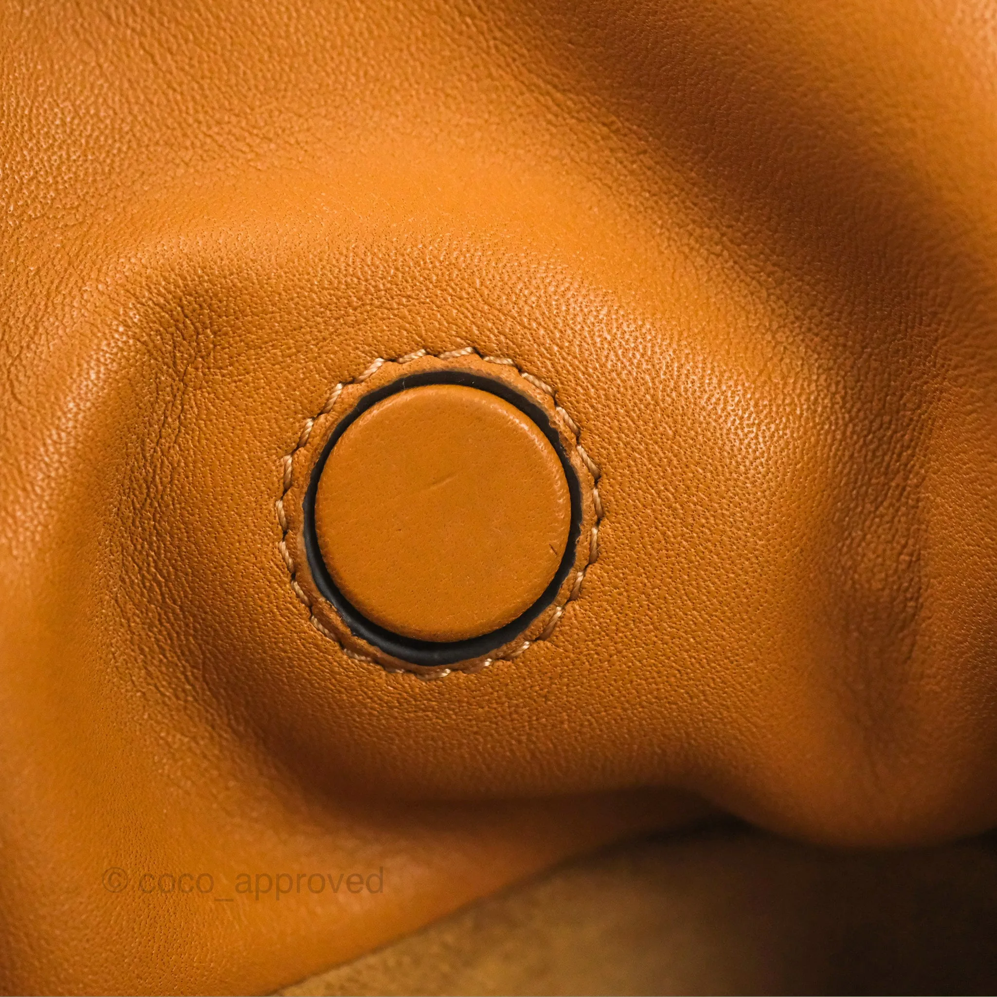 Loewe Mini Flamenco Clutch Warm Desert Nappa Calfskin with Braided Short Strap