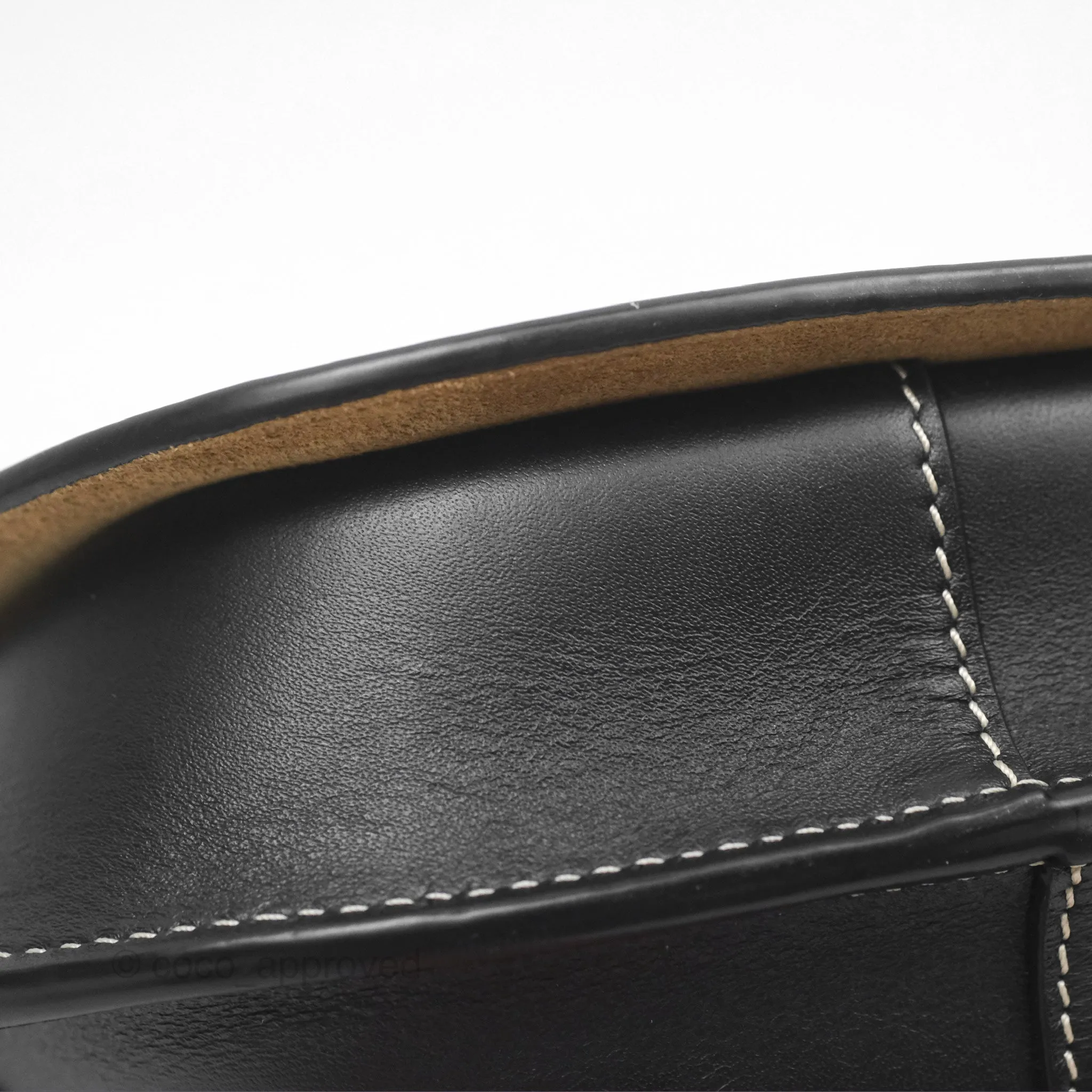 Loewe Mini Gate Belt Bag in Soft Calfskin Black