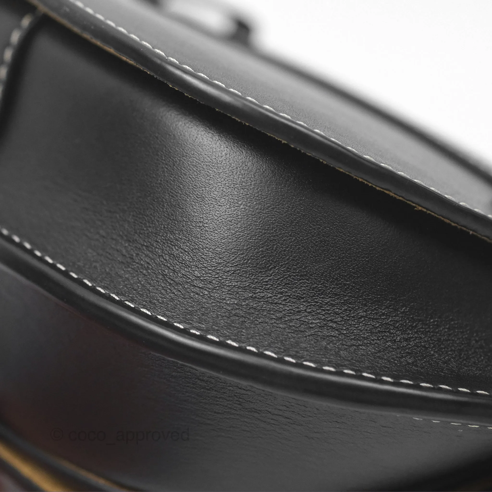 Loewe Mini Gate Belt Bag in Soft Calfskin Black