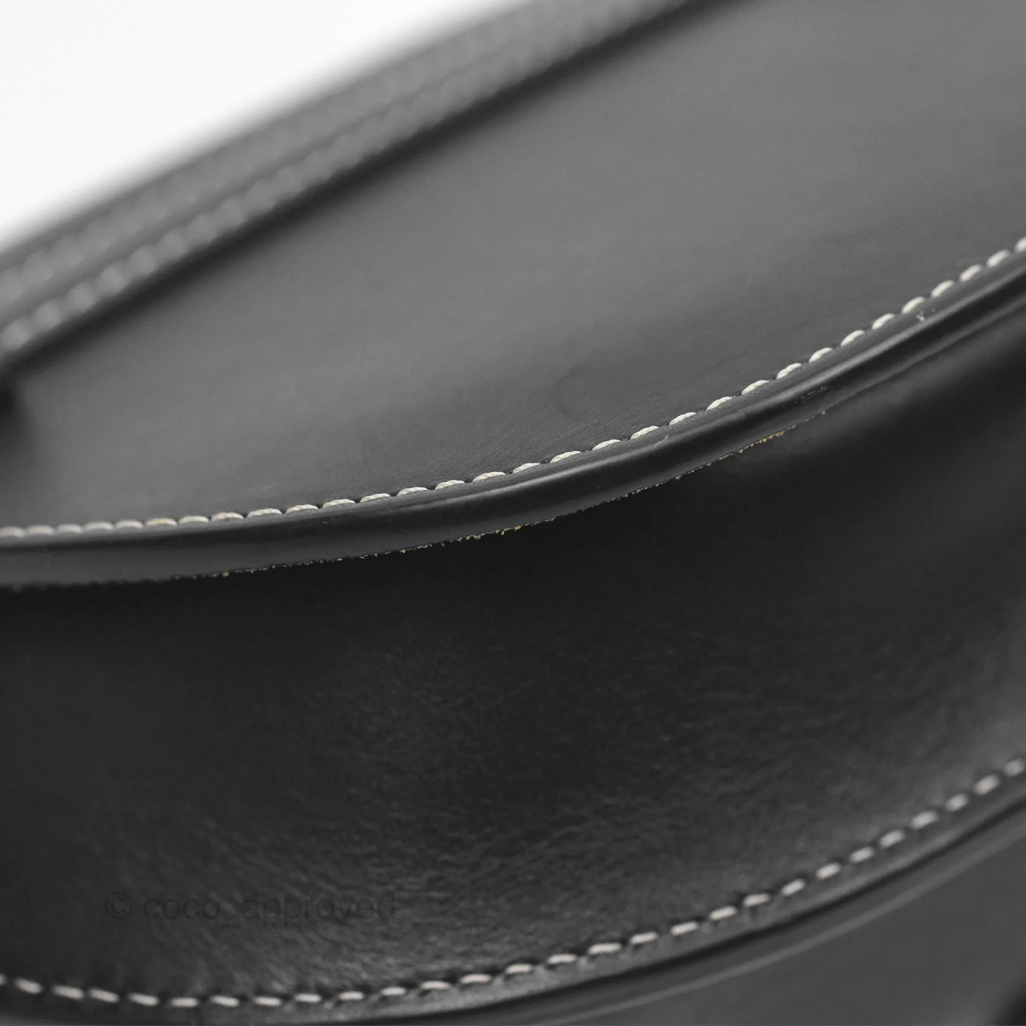 Loewe Mini Gate Belt Bag in Soft Calfskin Black