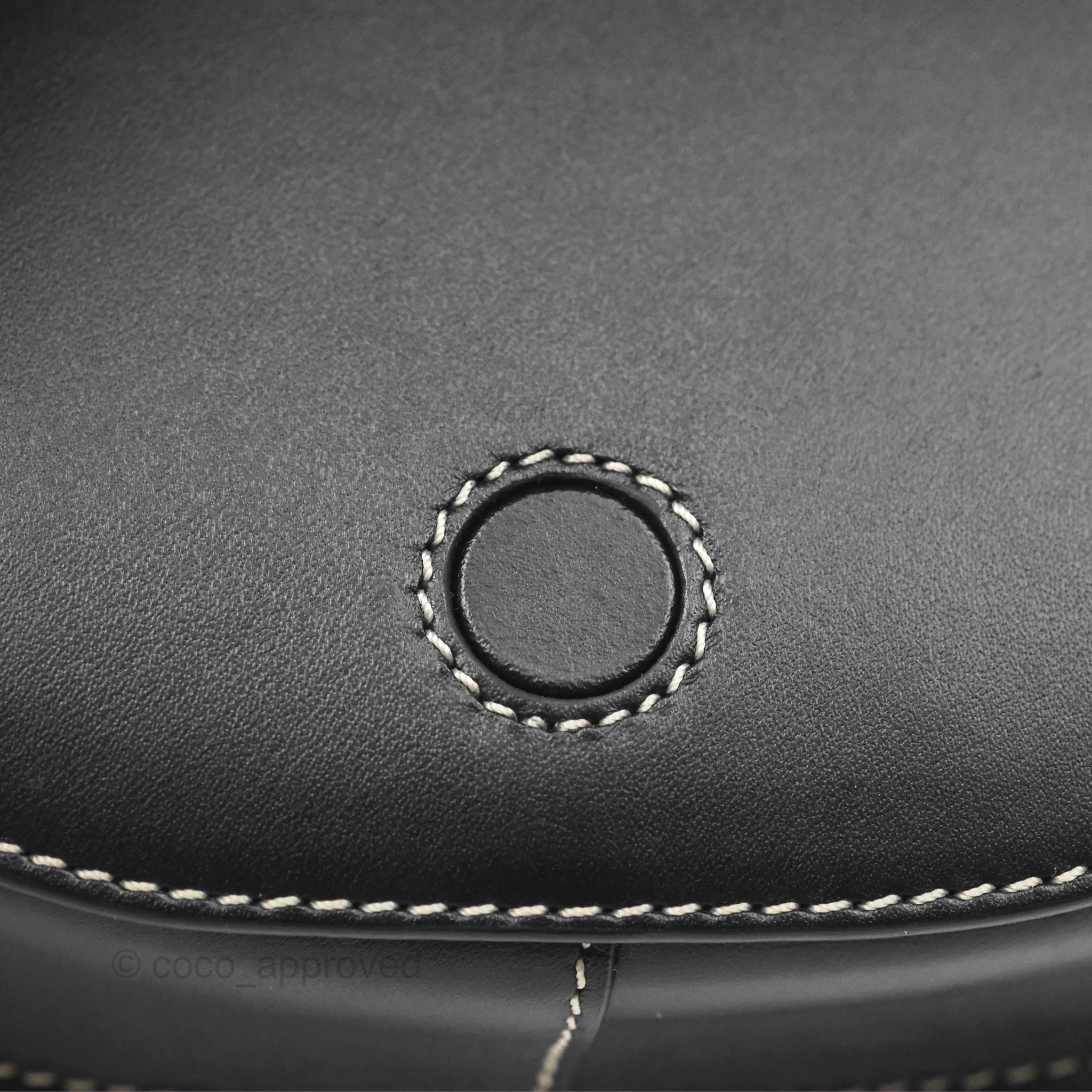 Loewe Mini Gate Belt Bag in Soft Calfskin Black