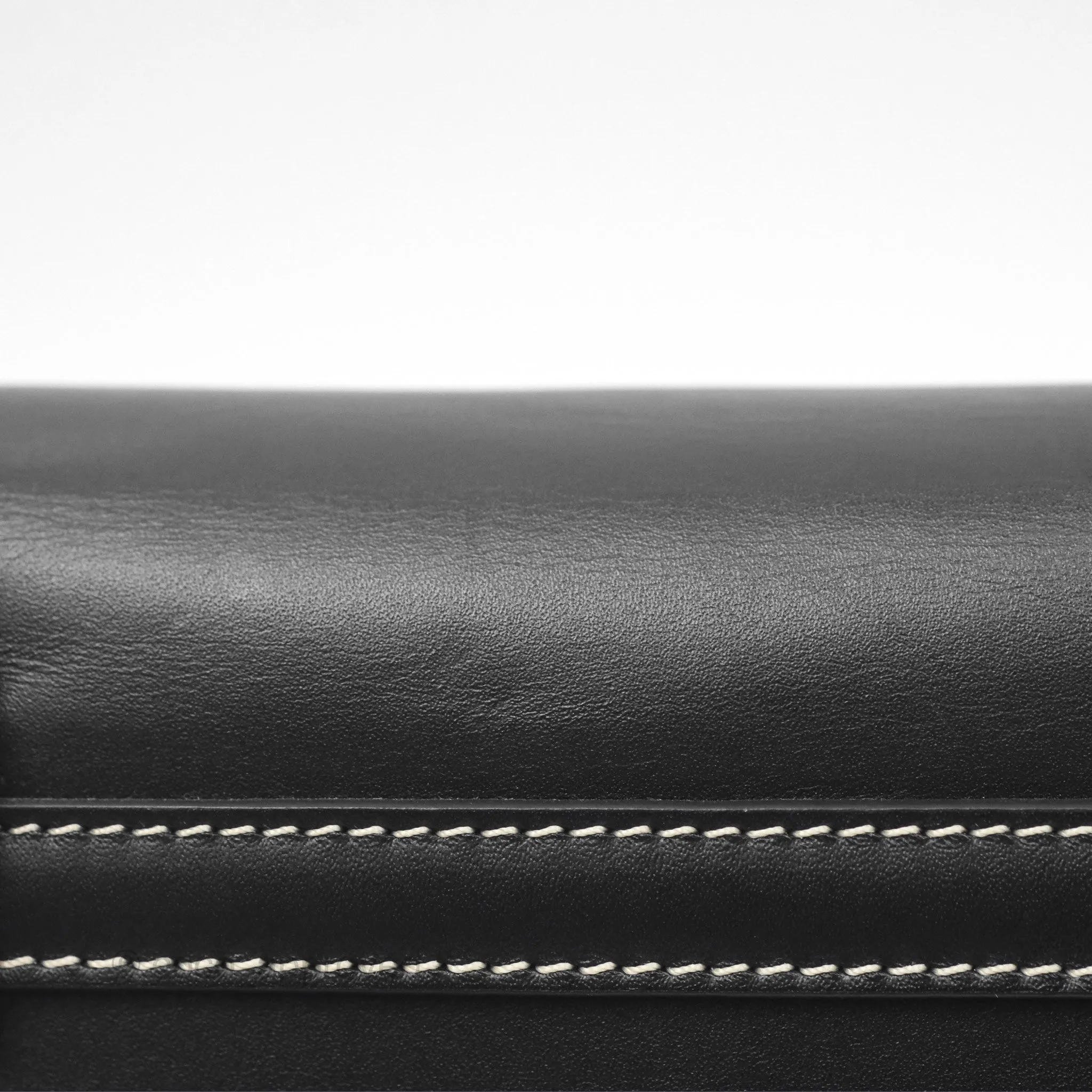 Loewe Mini Gate Belt Bag in Soft Calfskin Black