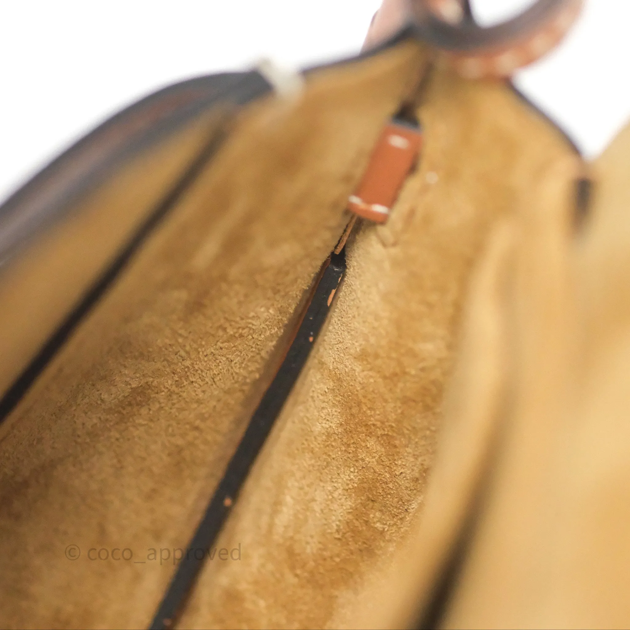 Loewe Mini Gate Belt Bag in Soft Calfskin Brown