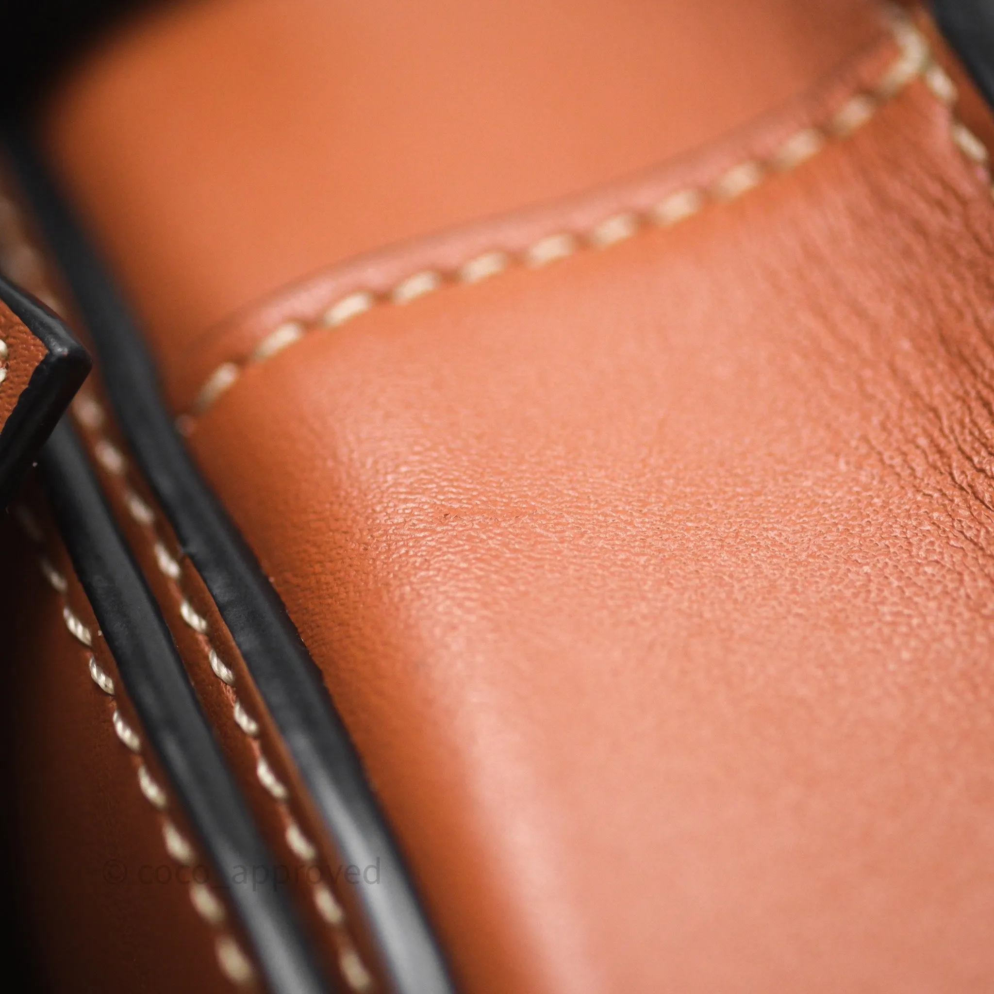 Loewe Mini Gate Belt Bag in Soft Calfskin Brown