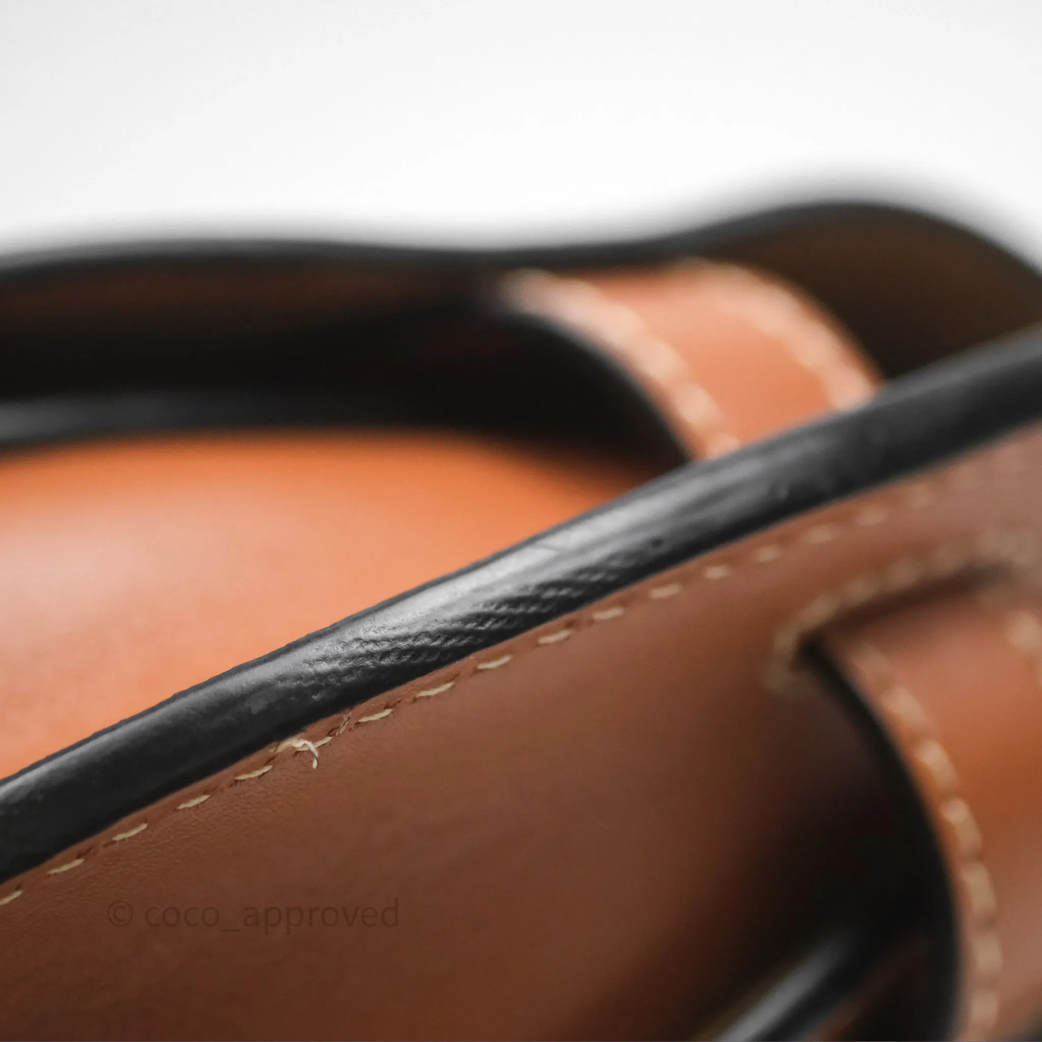 Loewe Mini Gate Belt Bag in Soft Calfskin Brown