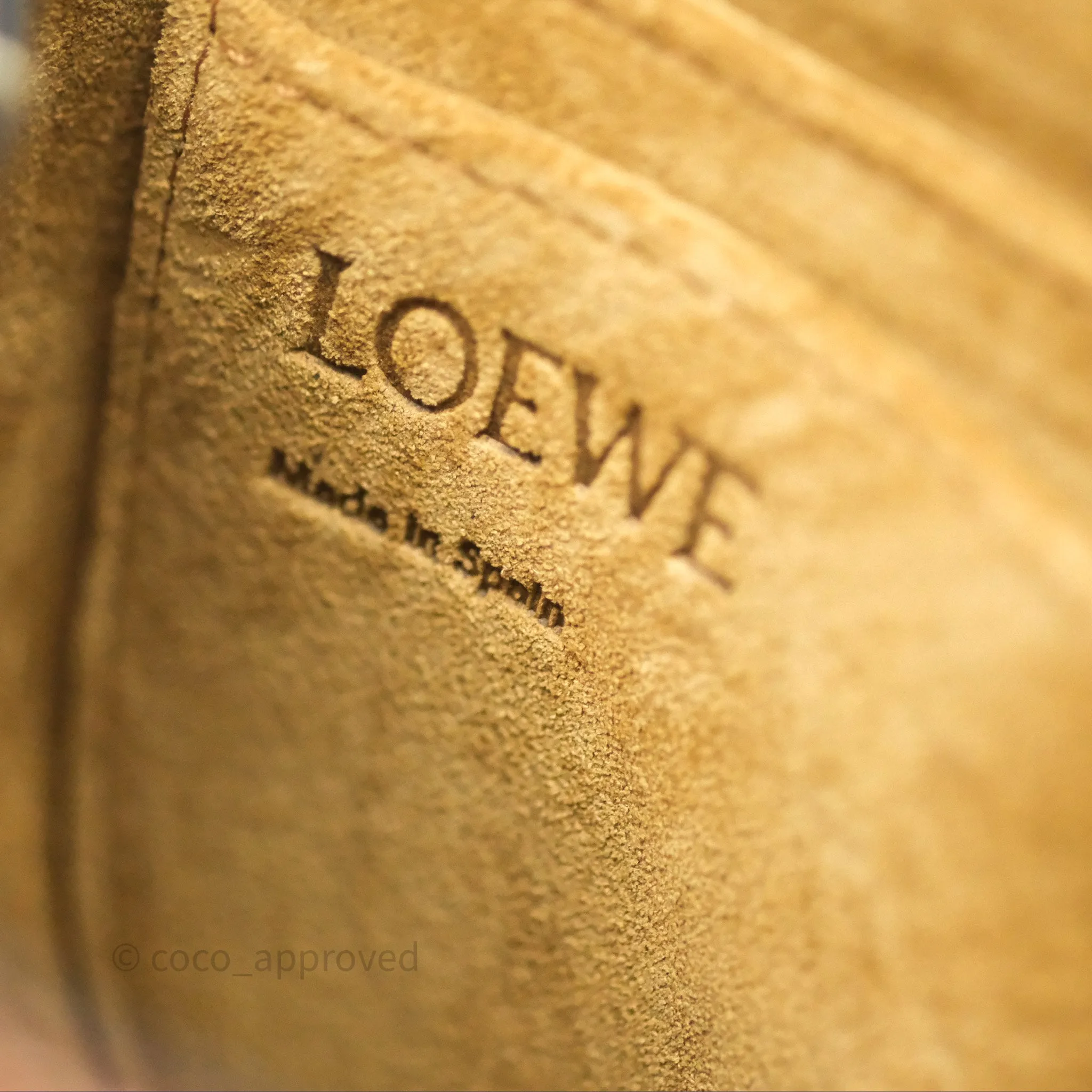 Loewe Mini Gate Belt Bag in Soft Calfskin Brown