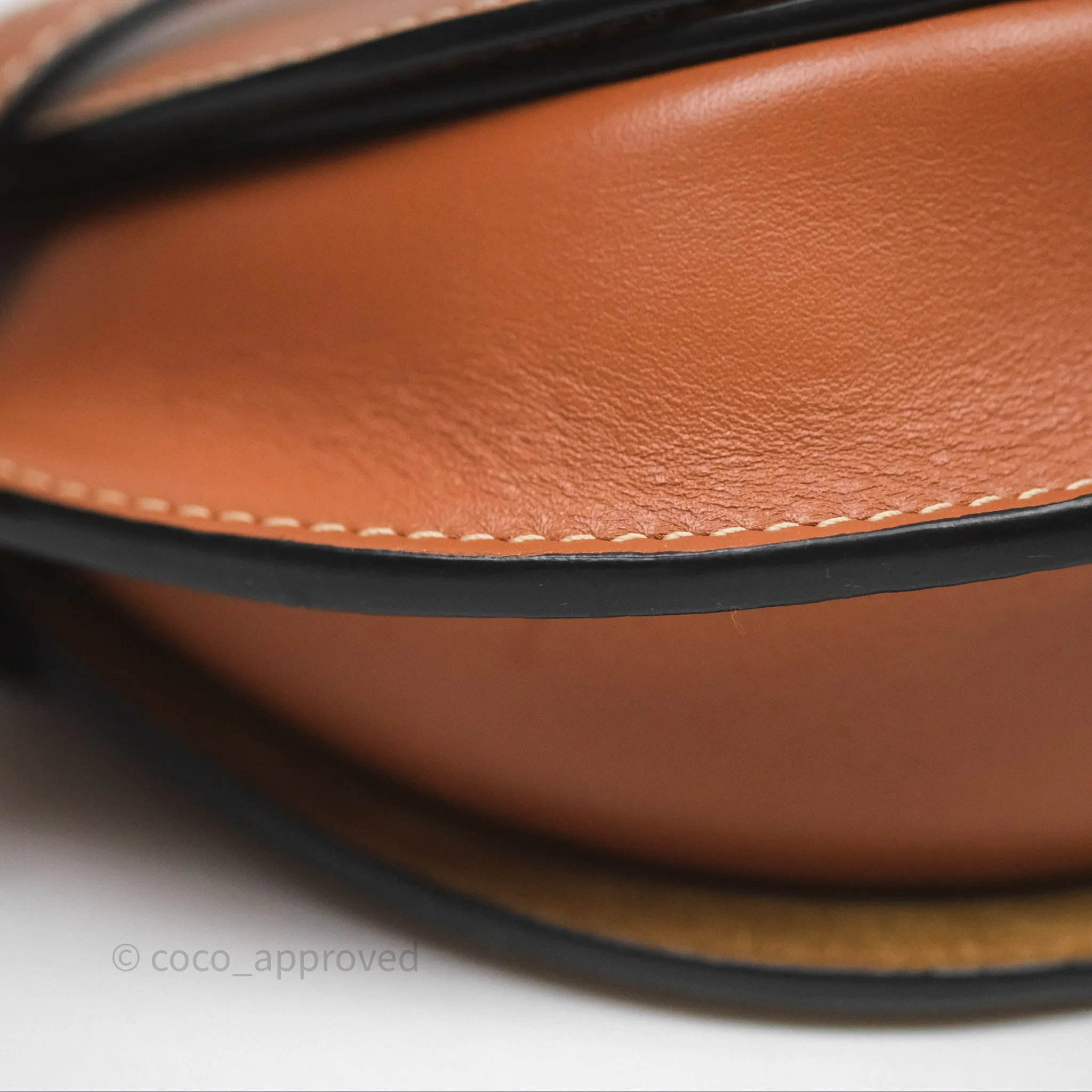 Loewe Mini Gate Belt Bag in Soft Calfskin Brown