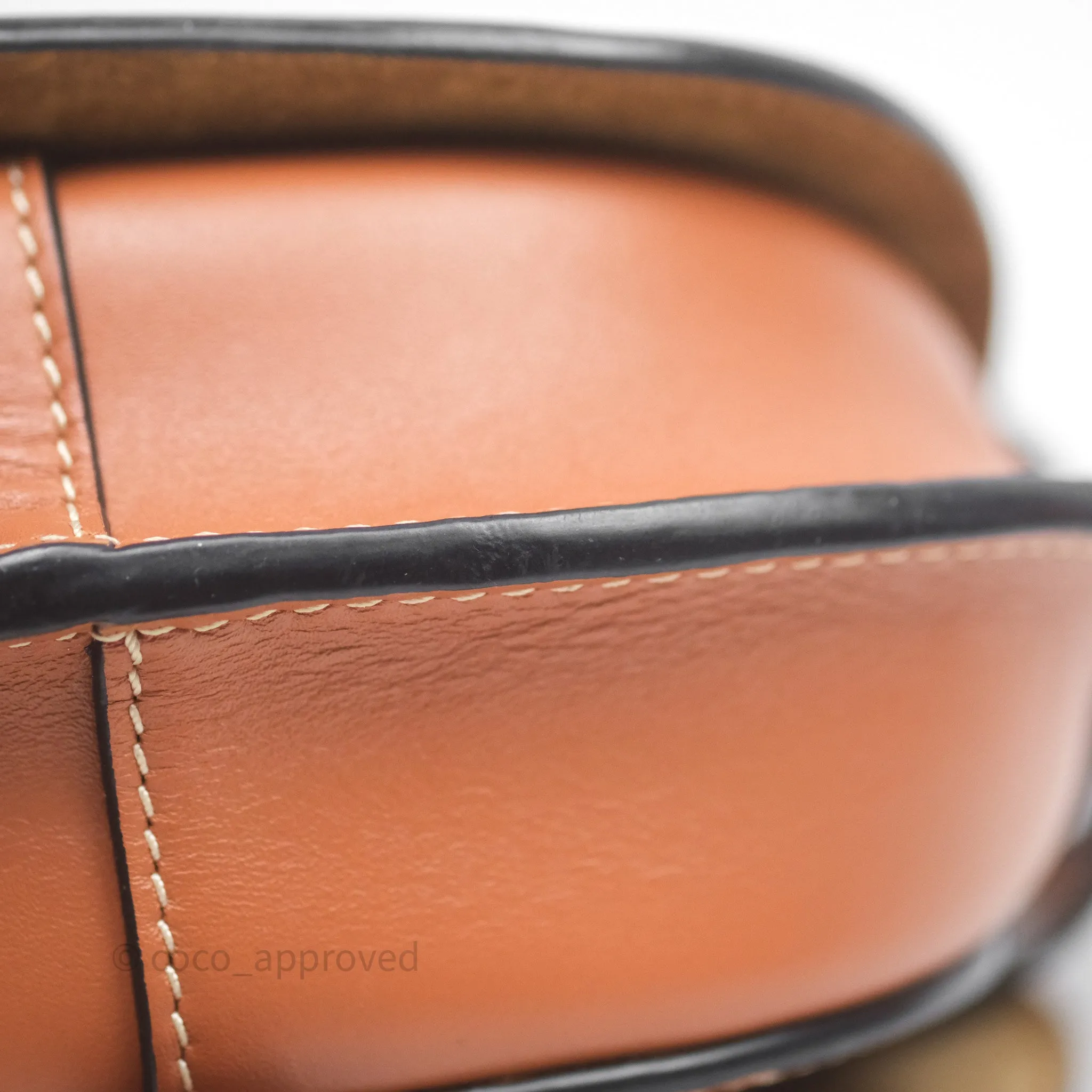 Loewe Mini Gate Belt Bag in Soft Calfskin Brown