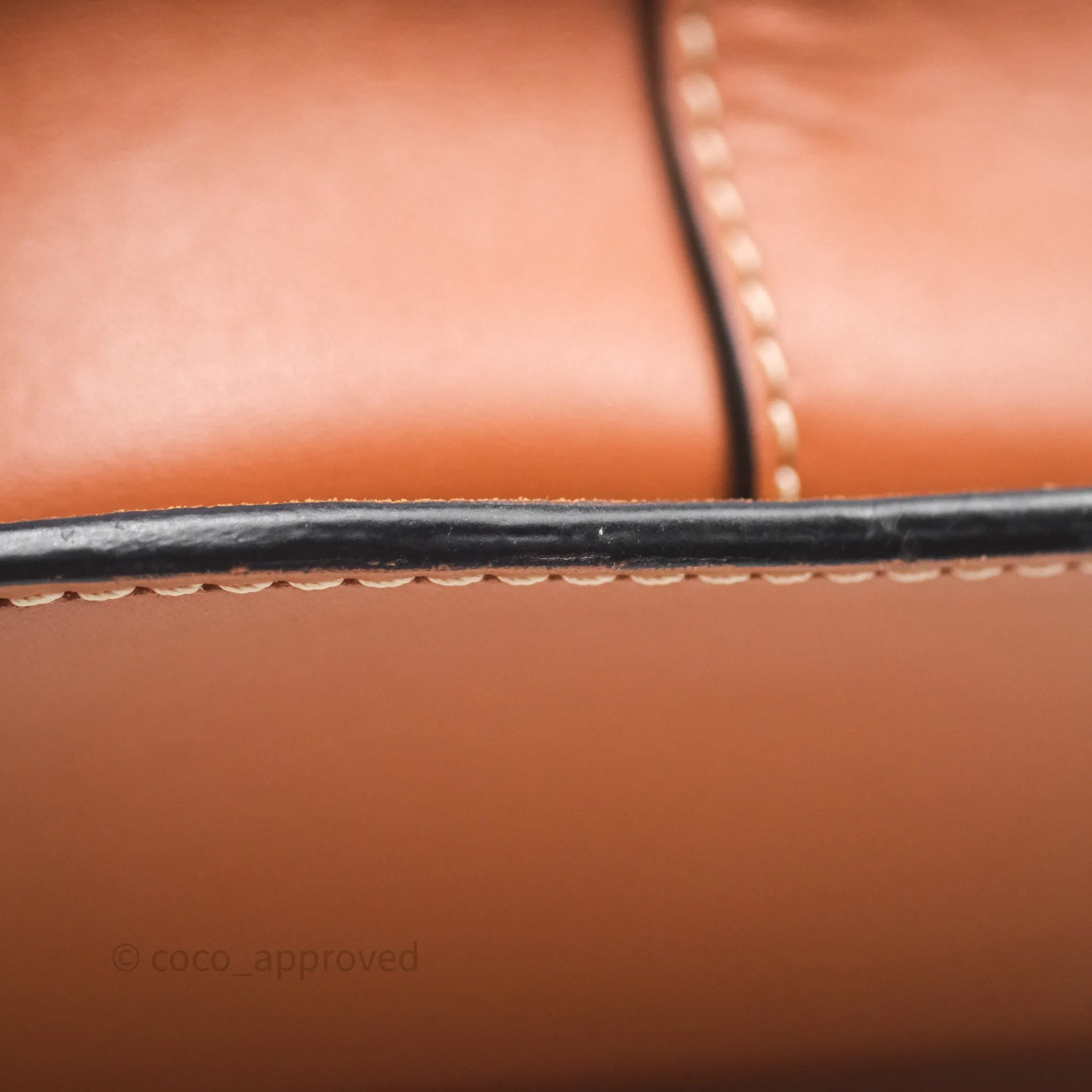 Loewe Mini Gate Belt Bag in Soft Calfskin Brown