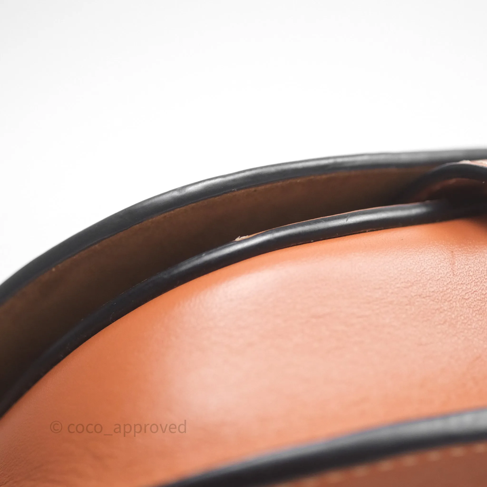 Loewe Mini Gate Belt Bag in Soft Calfskin Brown