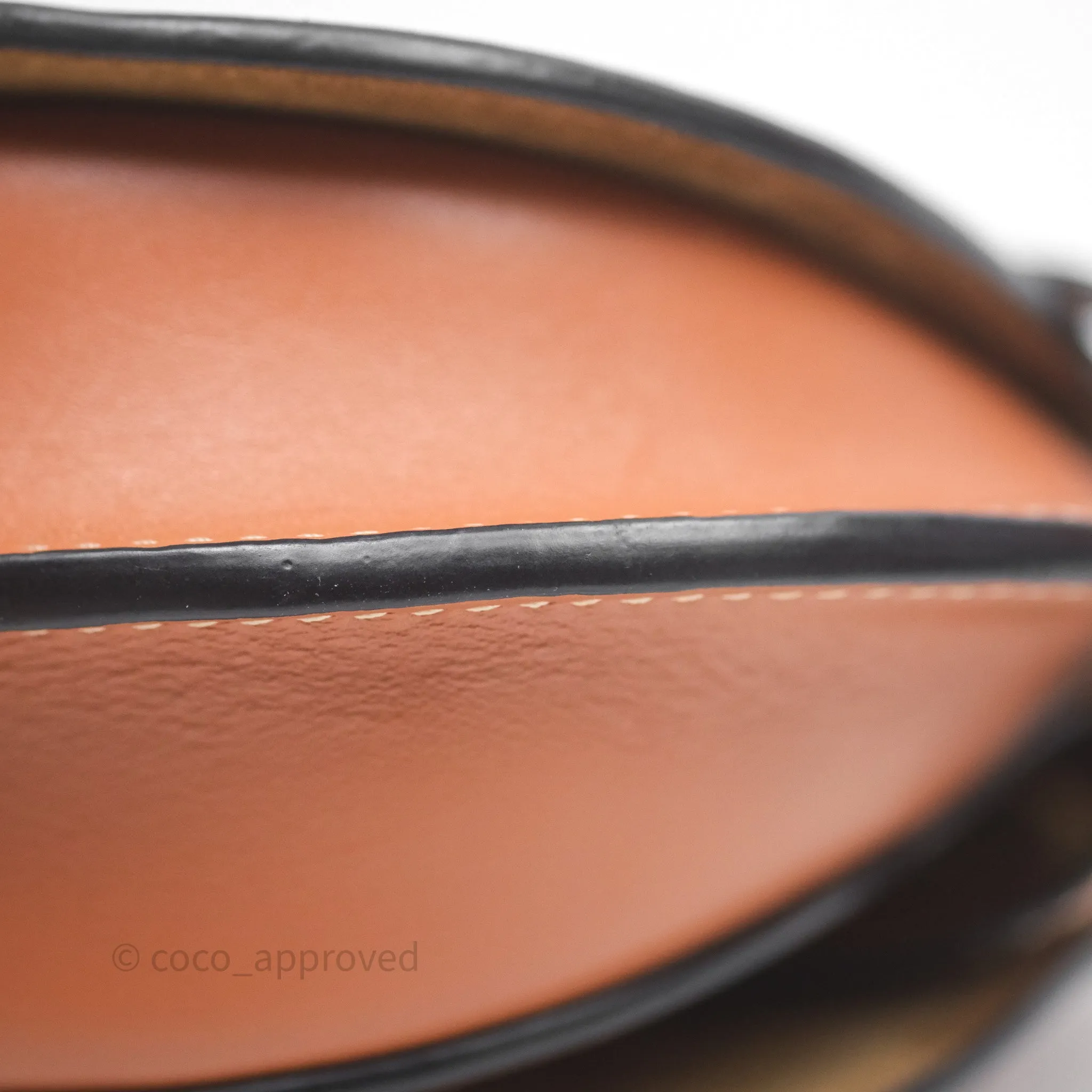 Loewe Mini Gate Belt Bag in Soft Calfskin Brown