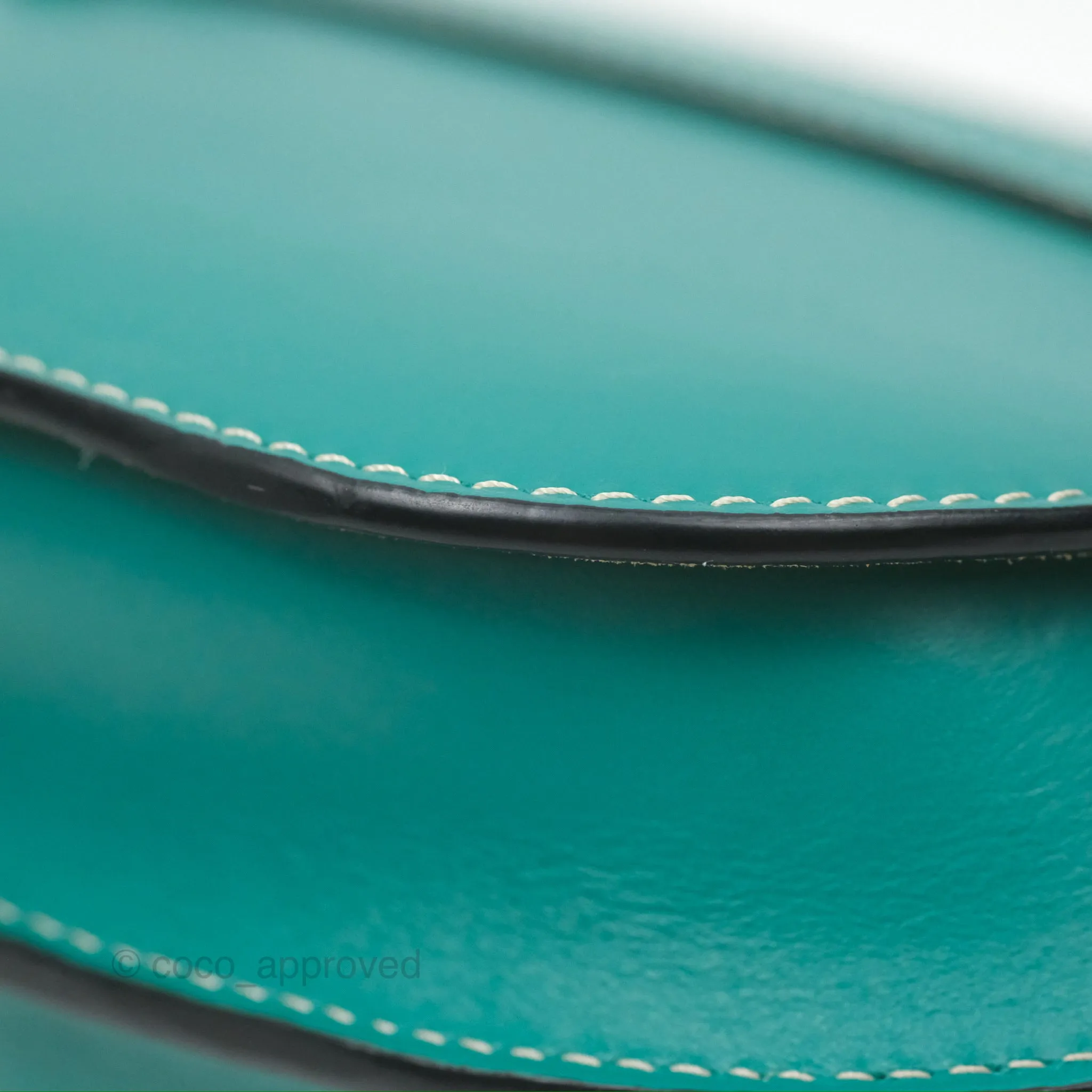 Loewe Mini Gate Belt Bag in Soft Calfskin Green