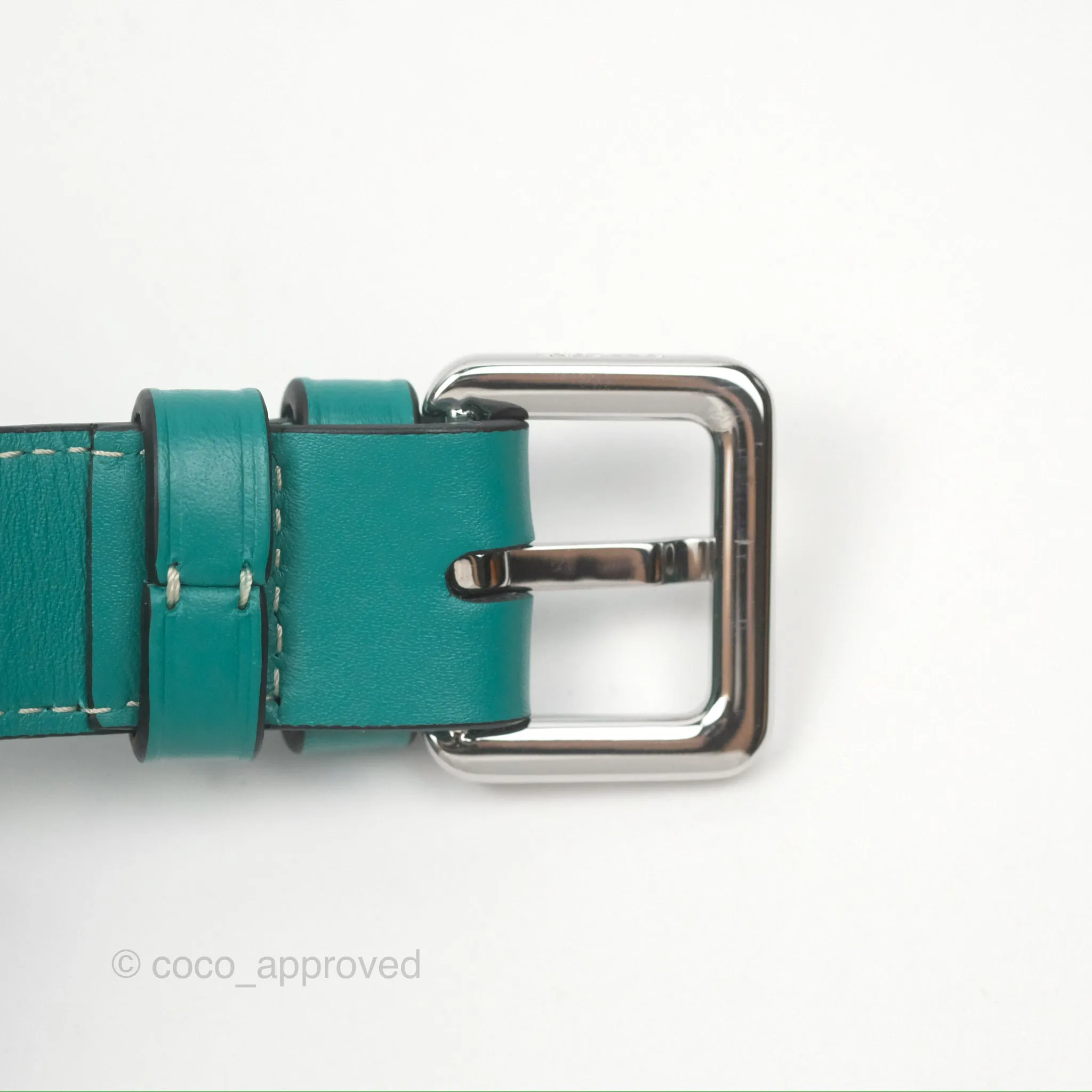 Loewe Mini Gate Belt Bag in Soft Calfskin Green