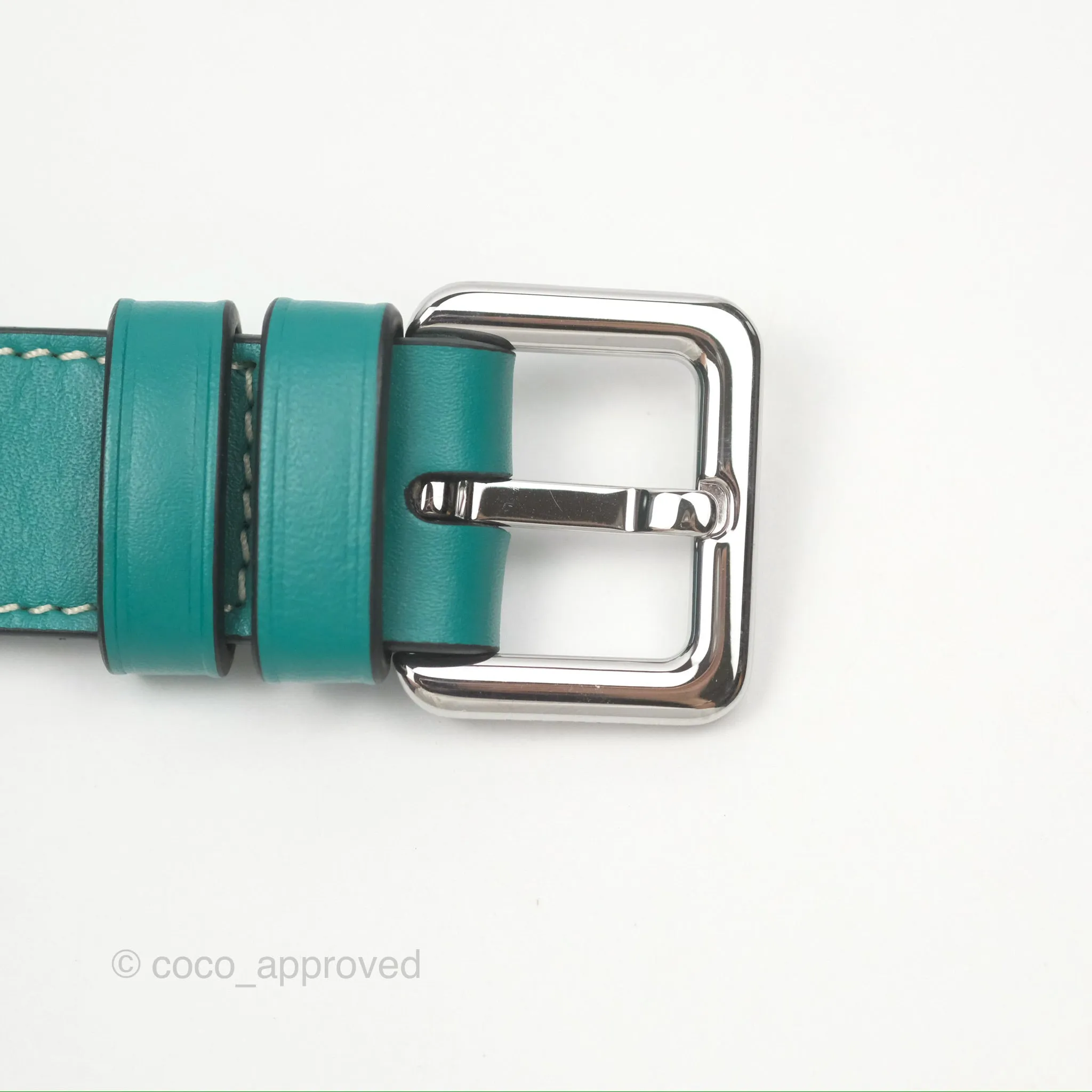 Loewe Mini Gate Belt Bag in Soft Calfskin Green