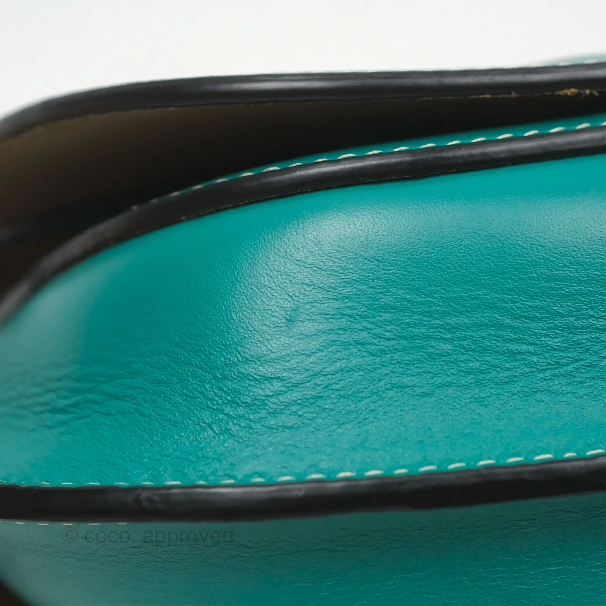 Loewe Mini Gate Belt Bag in Soft Calfskin Green