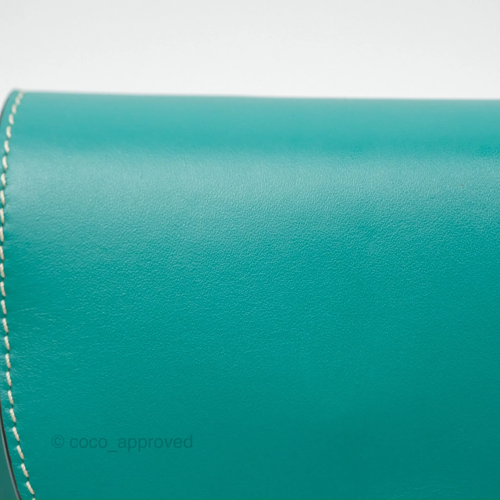 Loewe Mini Gate Belt Bag in Soft Calfskin Green