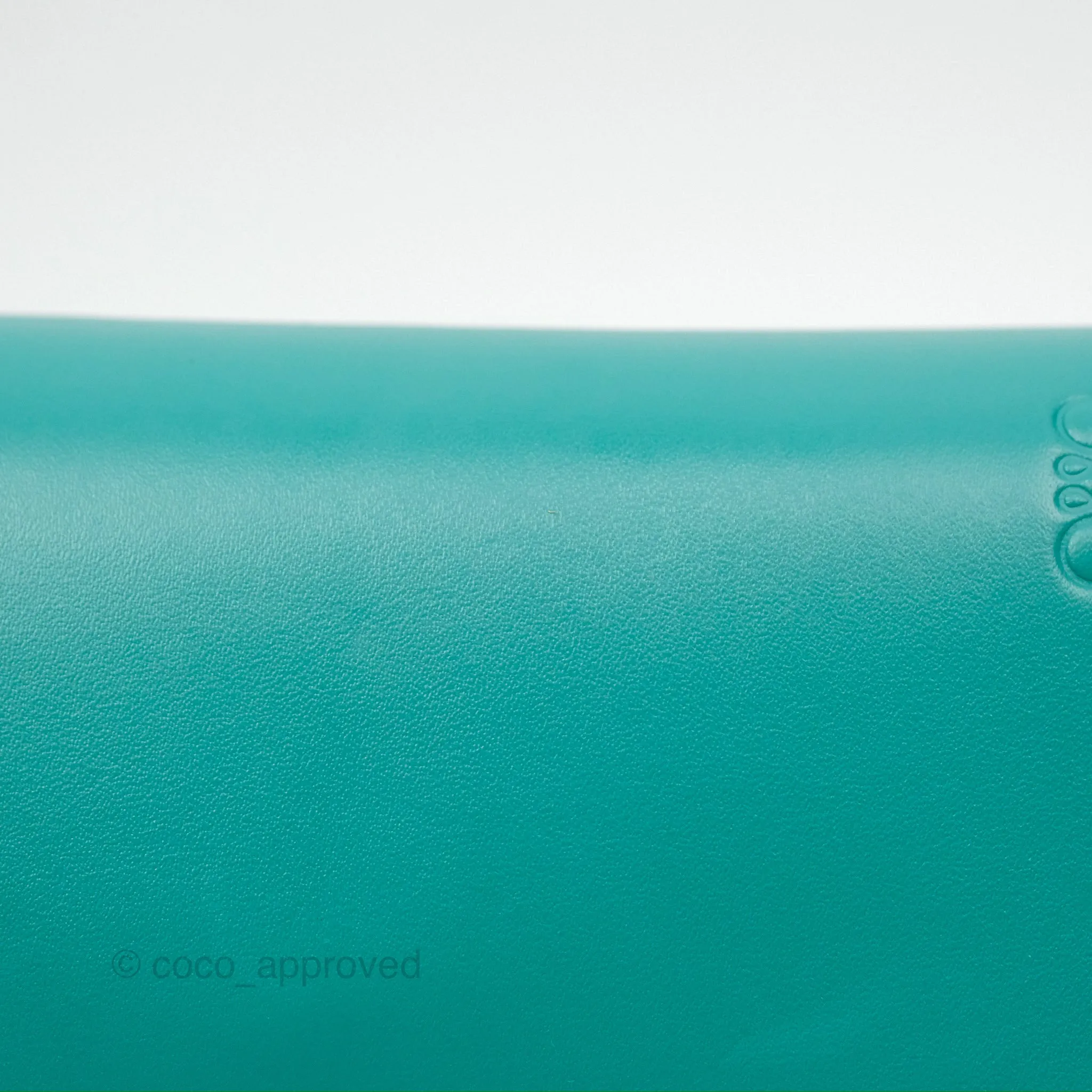 Loewe Mini Gate Belt Bag in Soft Calfskin Green