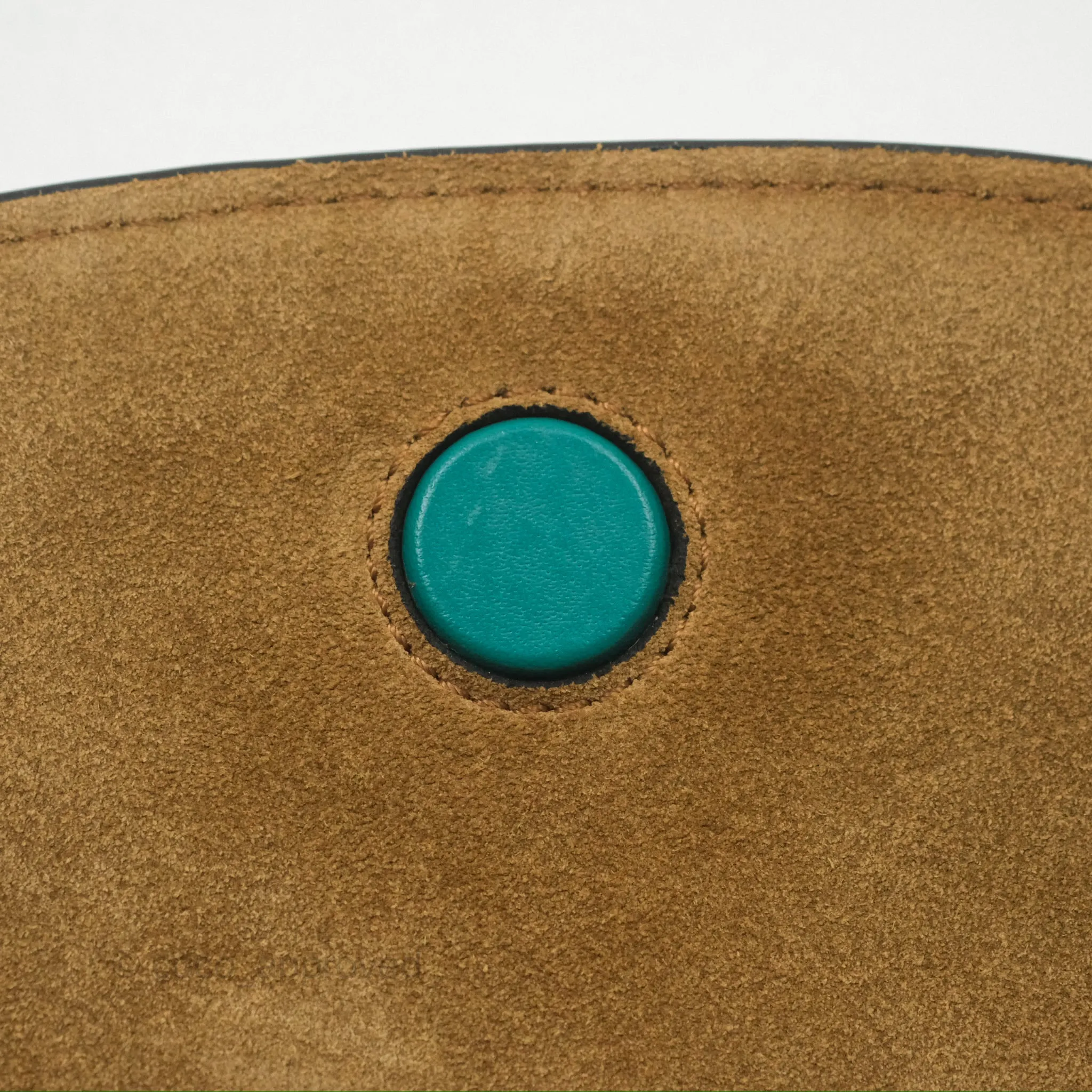 Loewe Mini Gate Belt Bag in Soft Calfskin Green