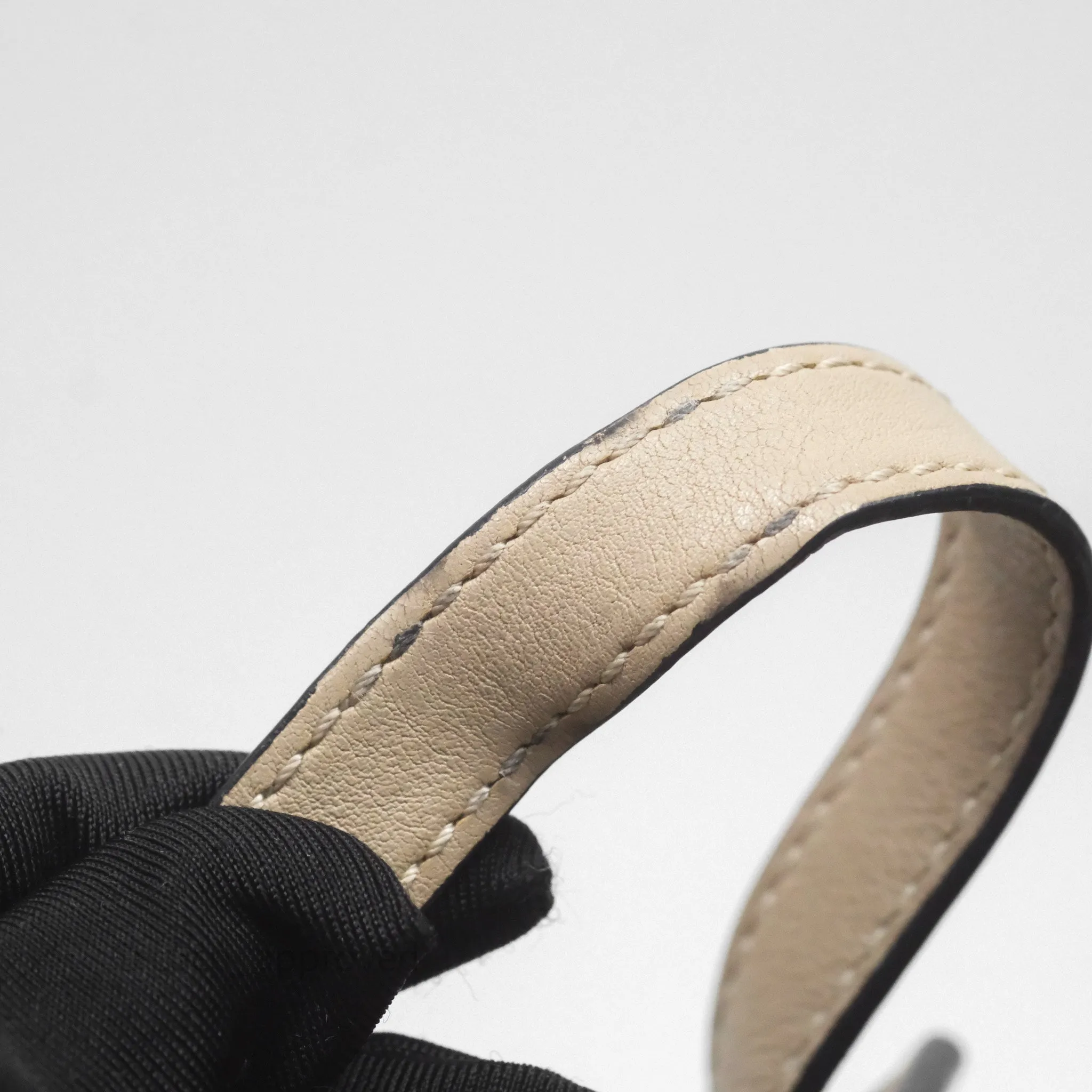 Loewe Mini Hammock Drawstring Beige Calfskin