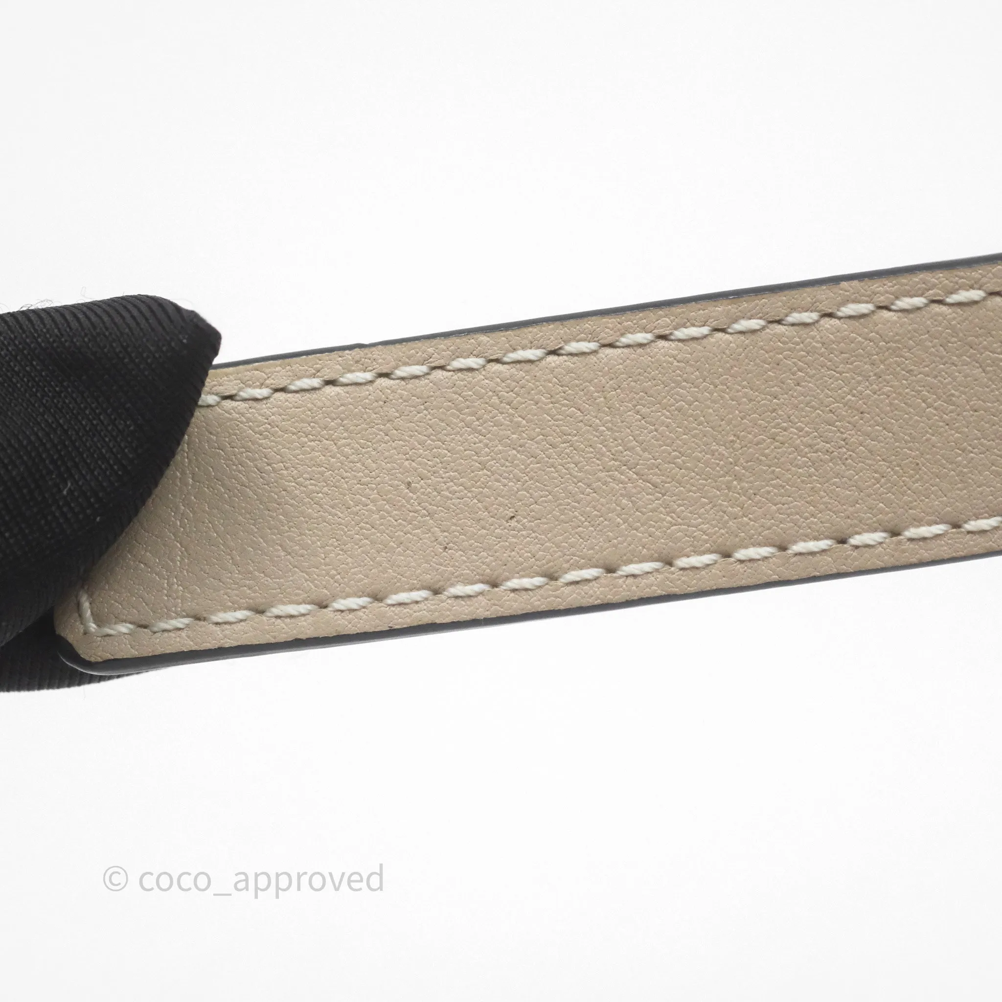 Loewe Mini Hammock Drawstring Beige Calfskin