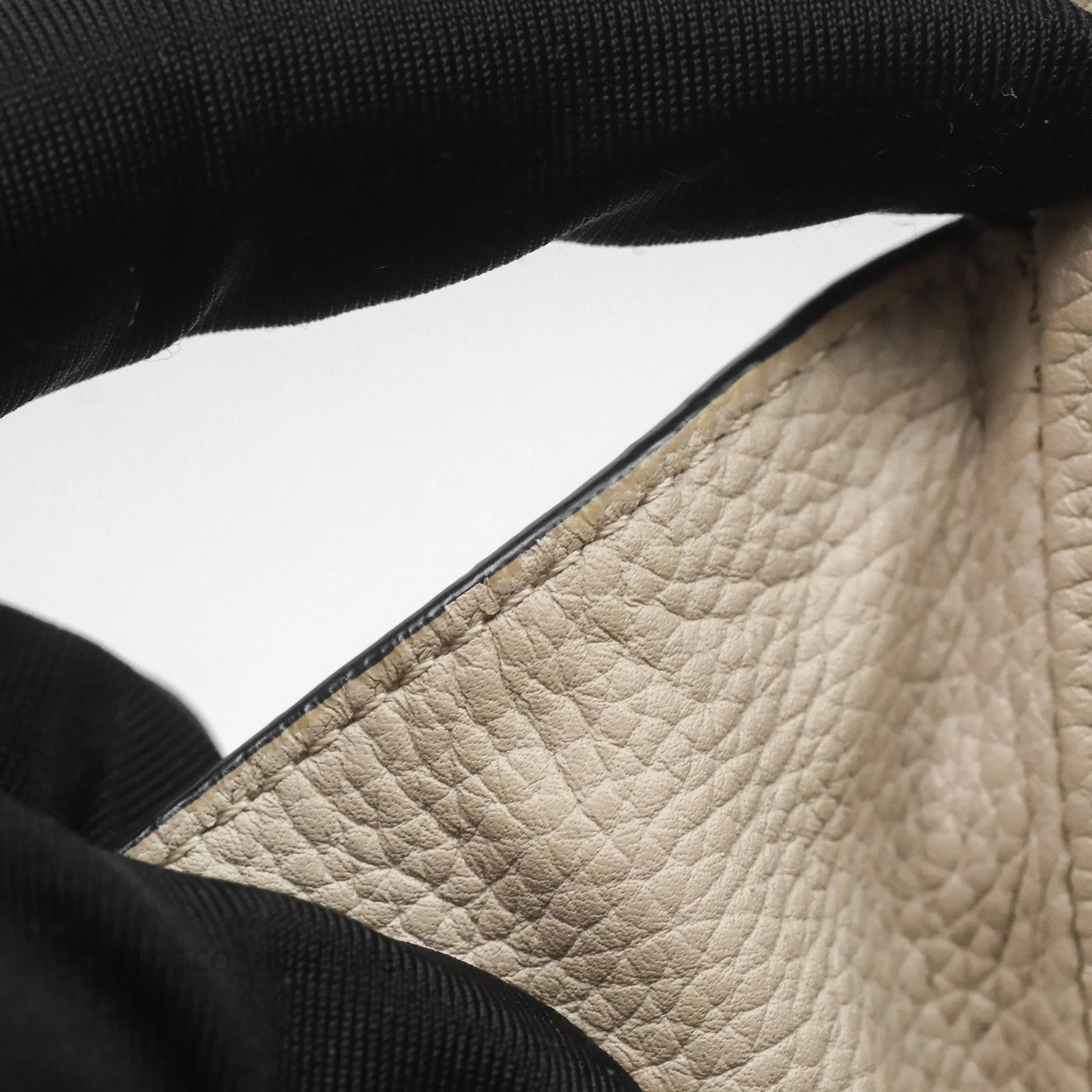 Loewe Mini Hammock Drawstring Beige Calfskin