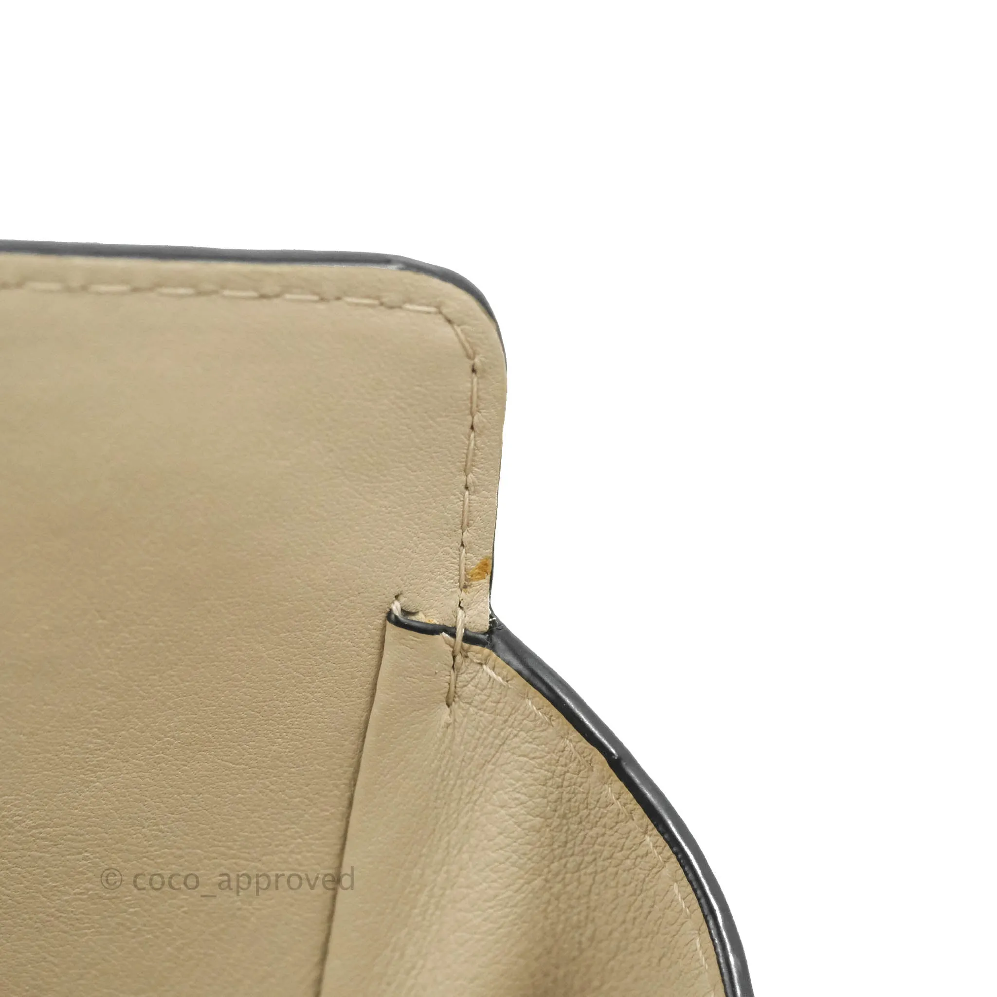 Loewe Mini Hammock Drawstring in Classic Beige Calfskin