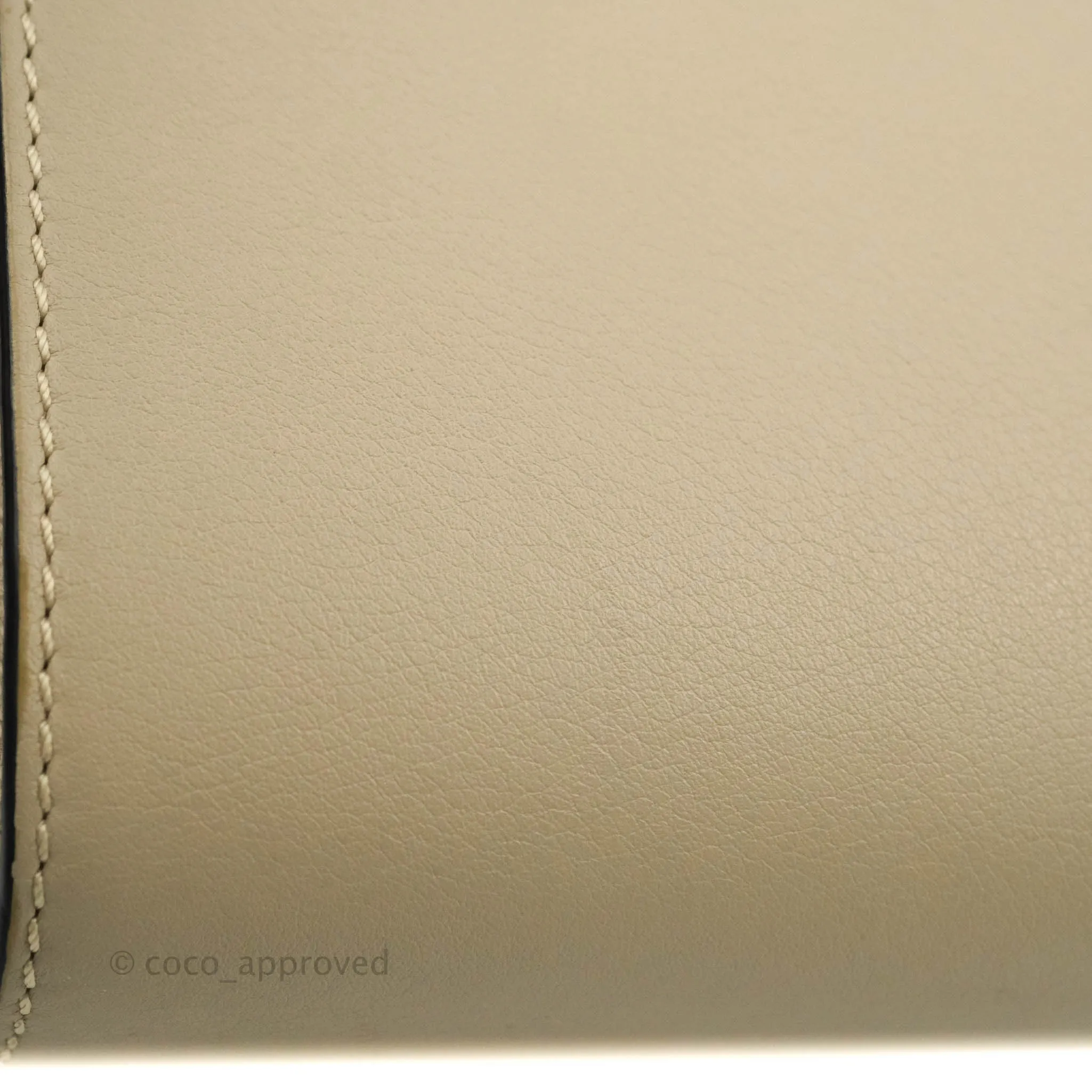 Loewe Mini Hammock Drawstring in Classic Beige Calfskin