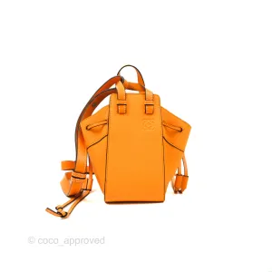 Loewe Mini Hammock Drawstring Orange Calfskin