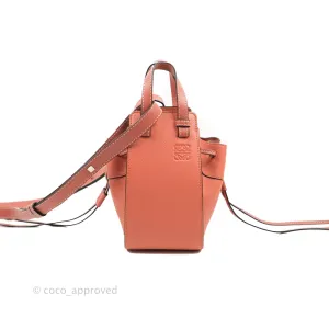 Loewe Mini Hammock Drawstring Pink Tulip Calfskin