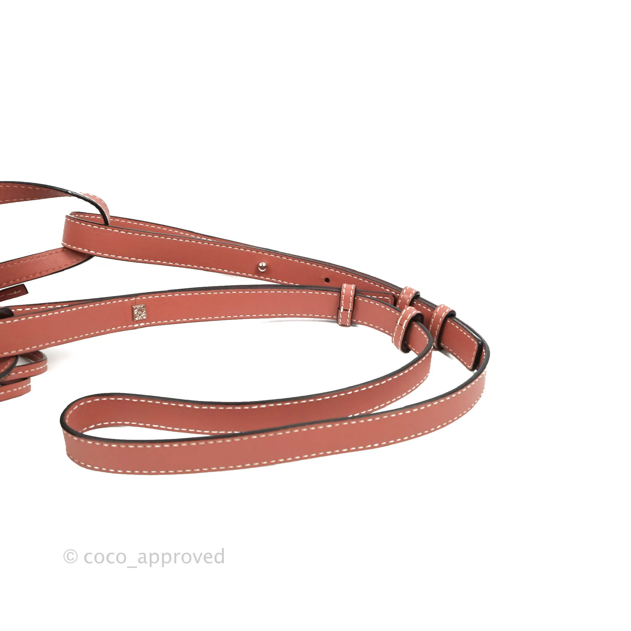 Loewe Mini Hammock Drawstring Pink Tulip Calfskin