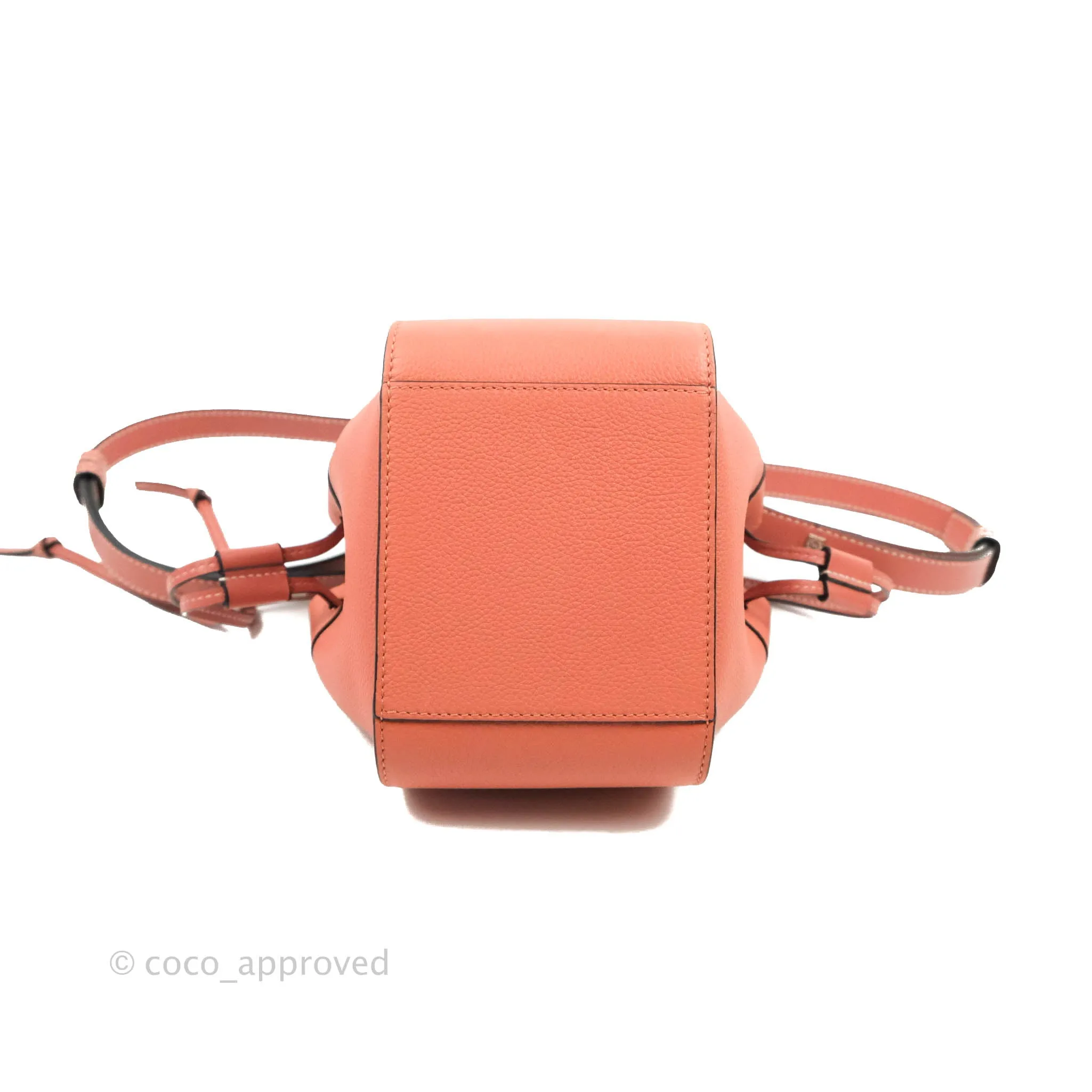 Loewe Mini Hammock Drawstring Pink Tulip Calfskin