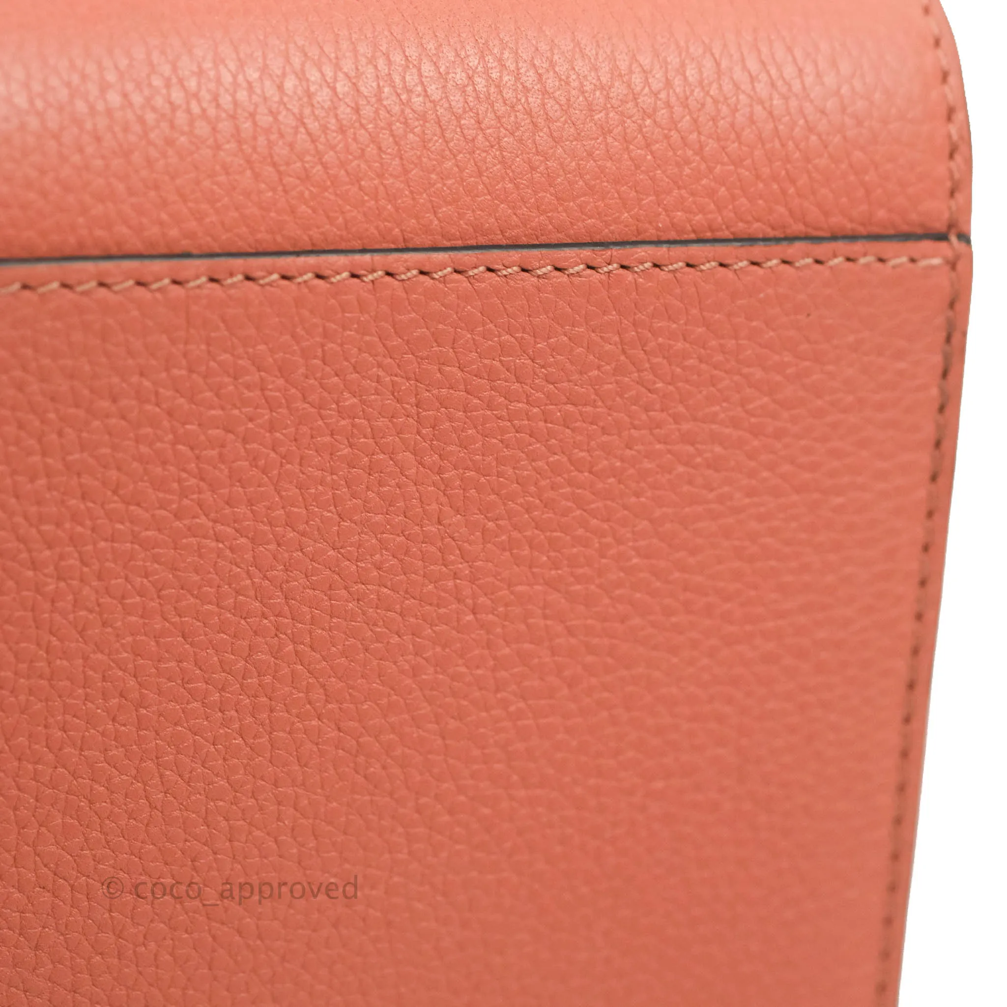 Loewe Mini Hammock Drawstring Pink Tulip Calfskin