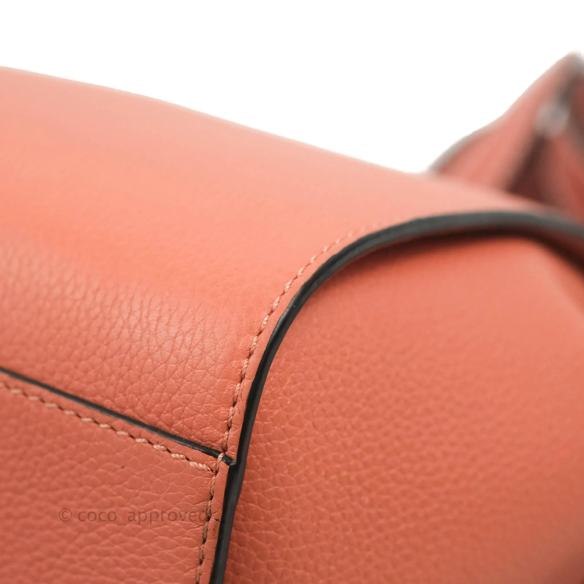 Loewe Mini Hammock Drawstring Pink Tulip Calfskin