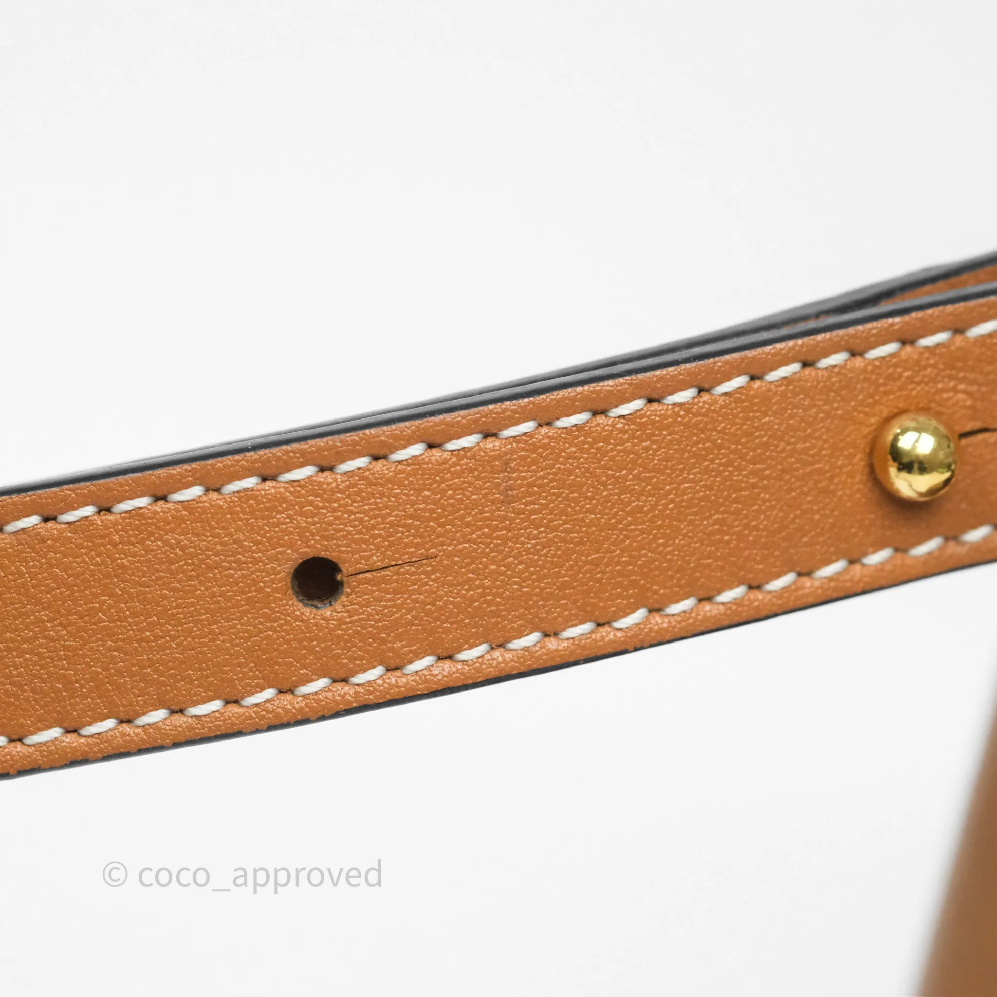 Loewe Mini Hammock Drawstring Tan Calfskin