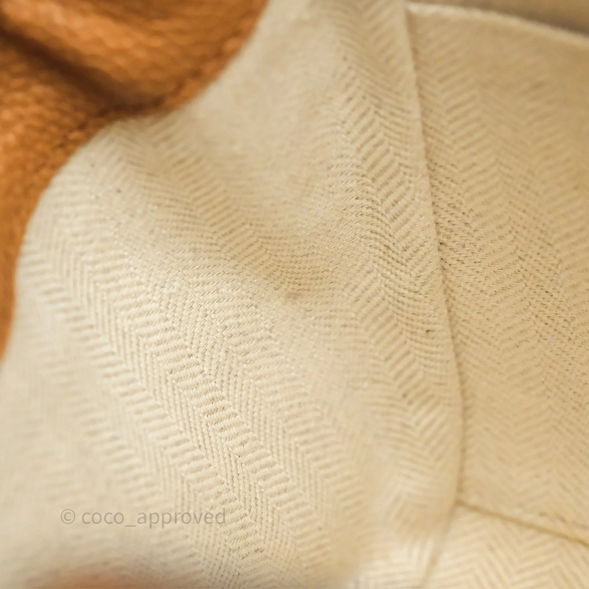 Loewe Mini Hammock Drawstring Tan Calfskin