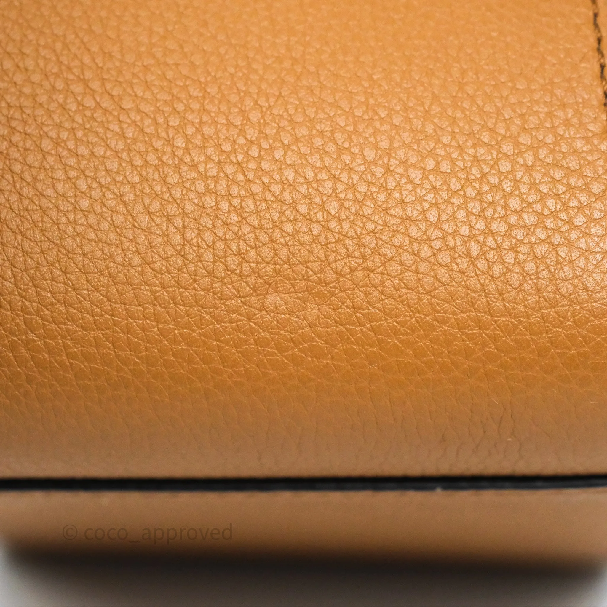 Loewe Mini Hammock Drawstring Tan Calfskin