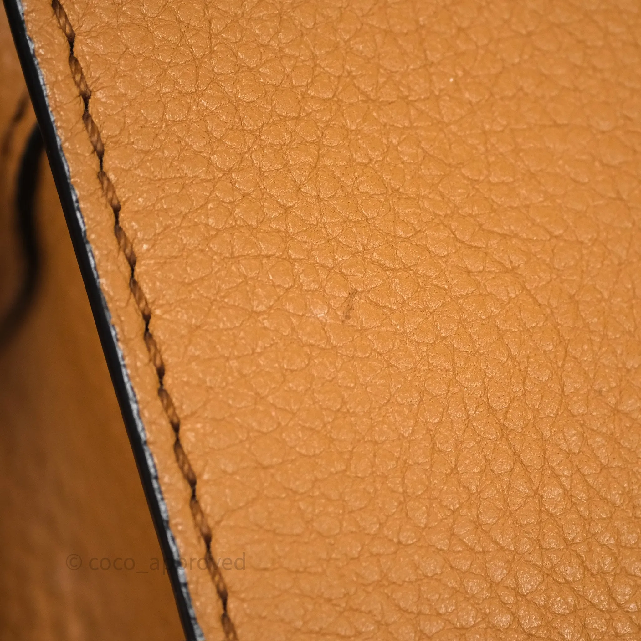 Loewe Mini Hammock Drawstring Tan Calfskin