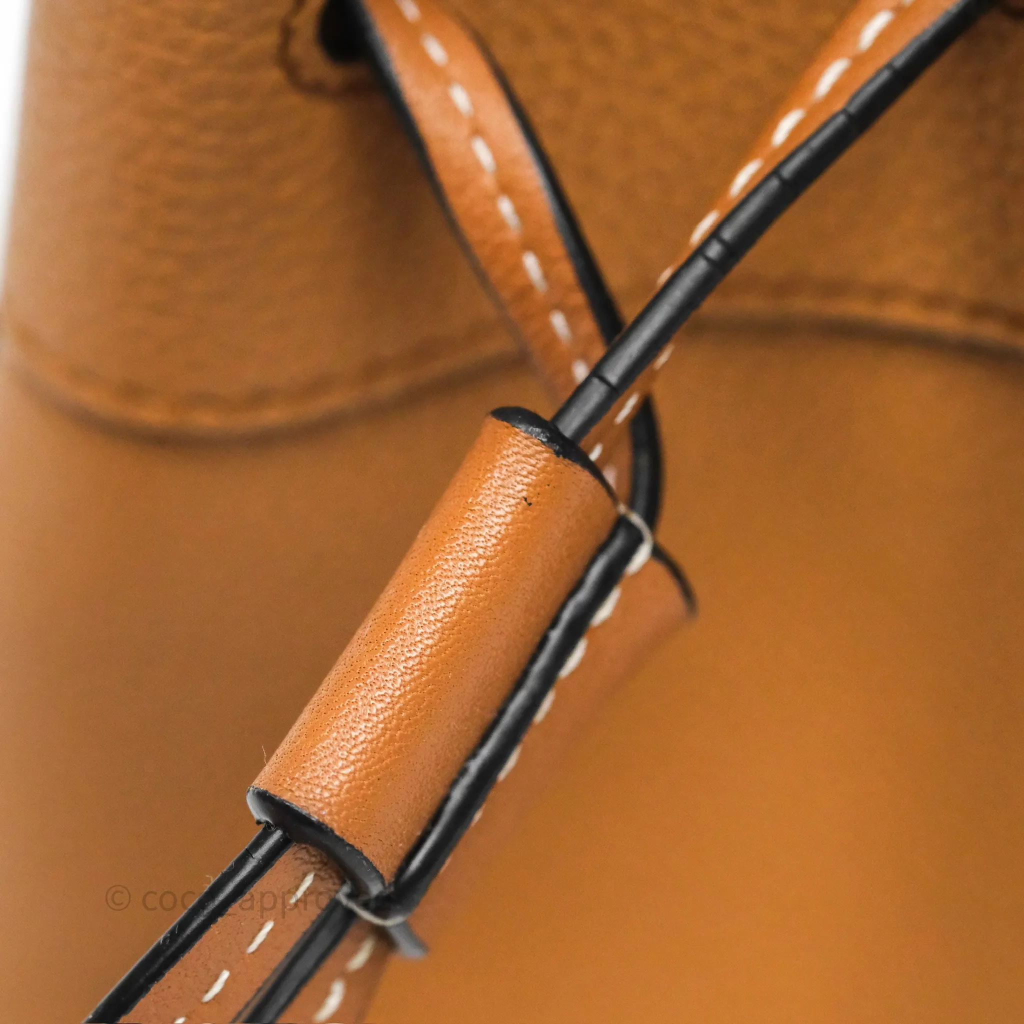 Loewe Mini Hammock Drawstring Tan Calfskin