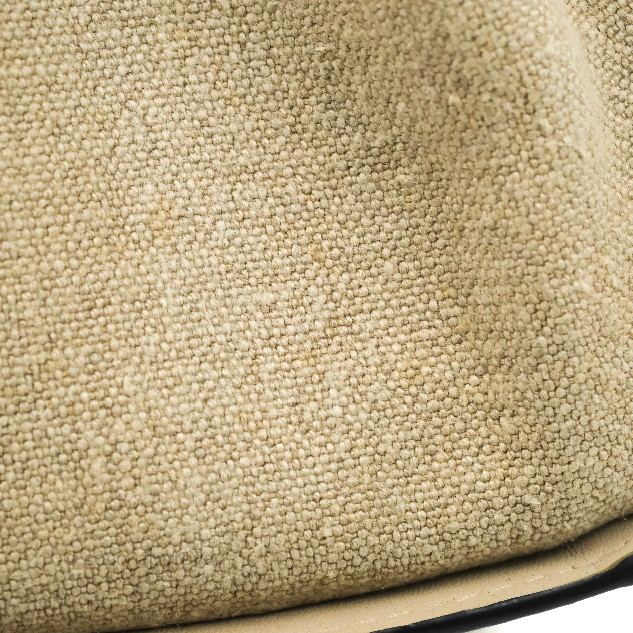Loewe Mini Hammock Drawstring Taupe Calfskin