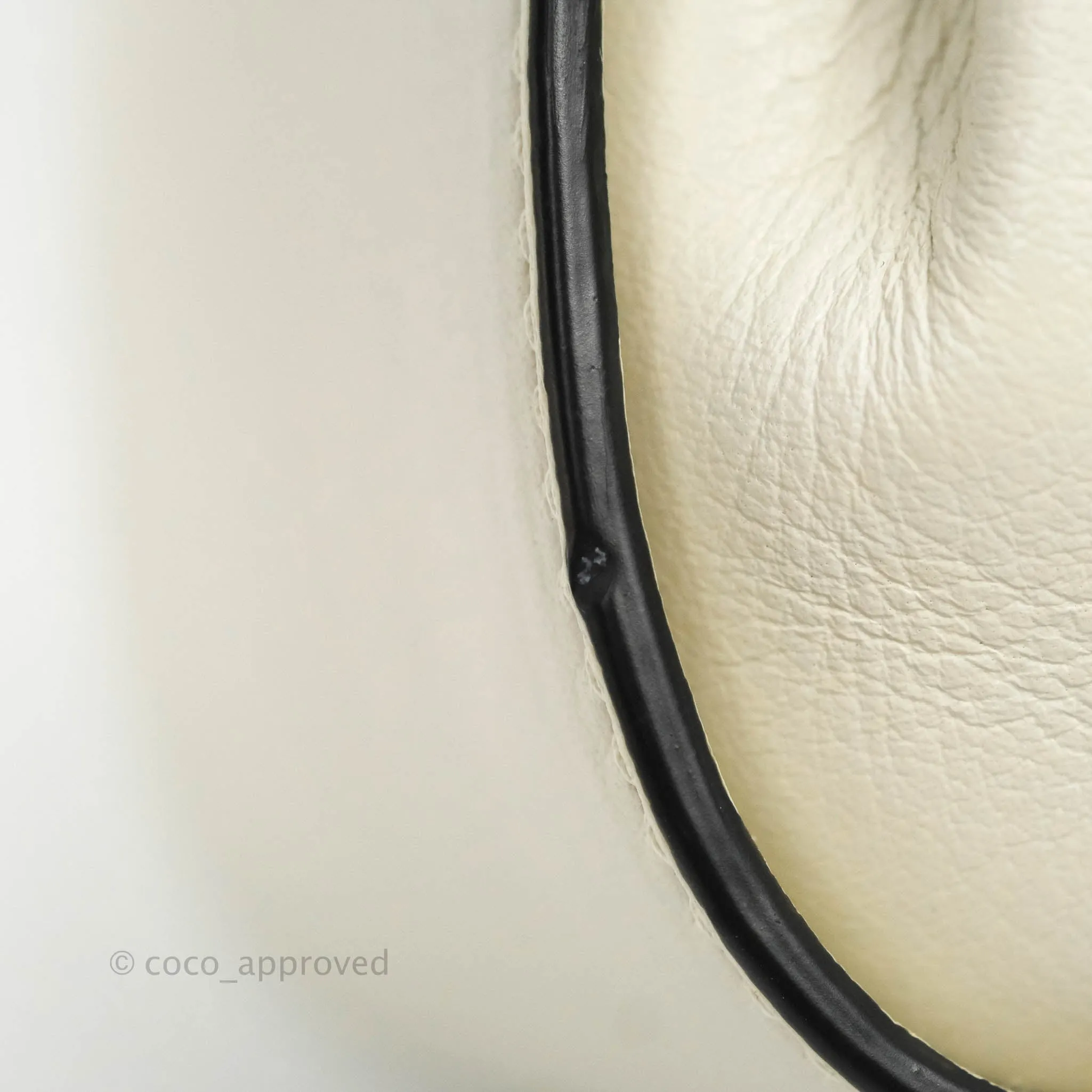 Loewe Mini Hammock Drawstring White Calfskin